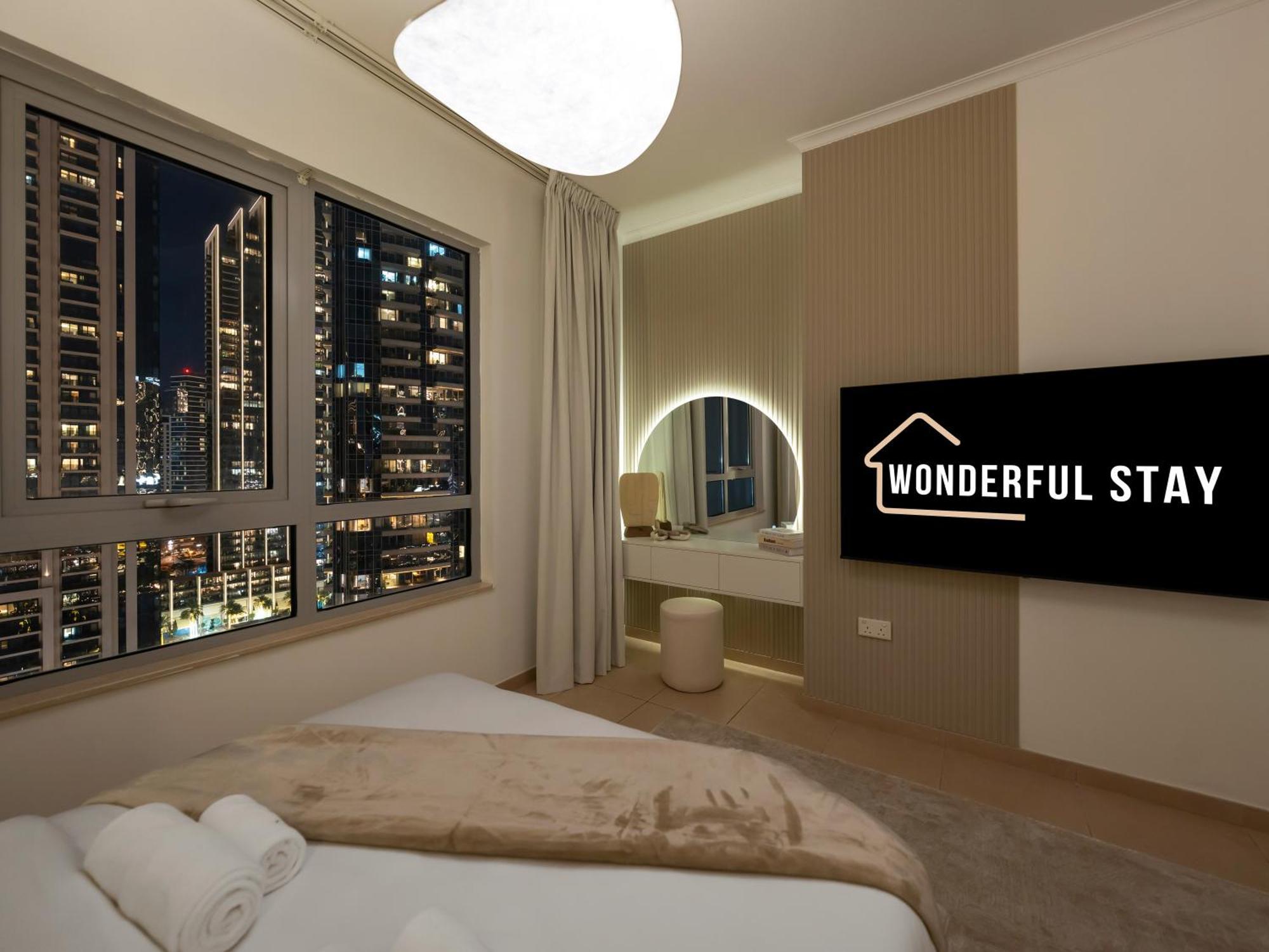 Wonderfulstay At The Residences - Burj Khalifa & Fountain View - Brand New Luxury *