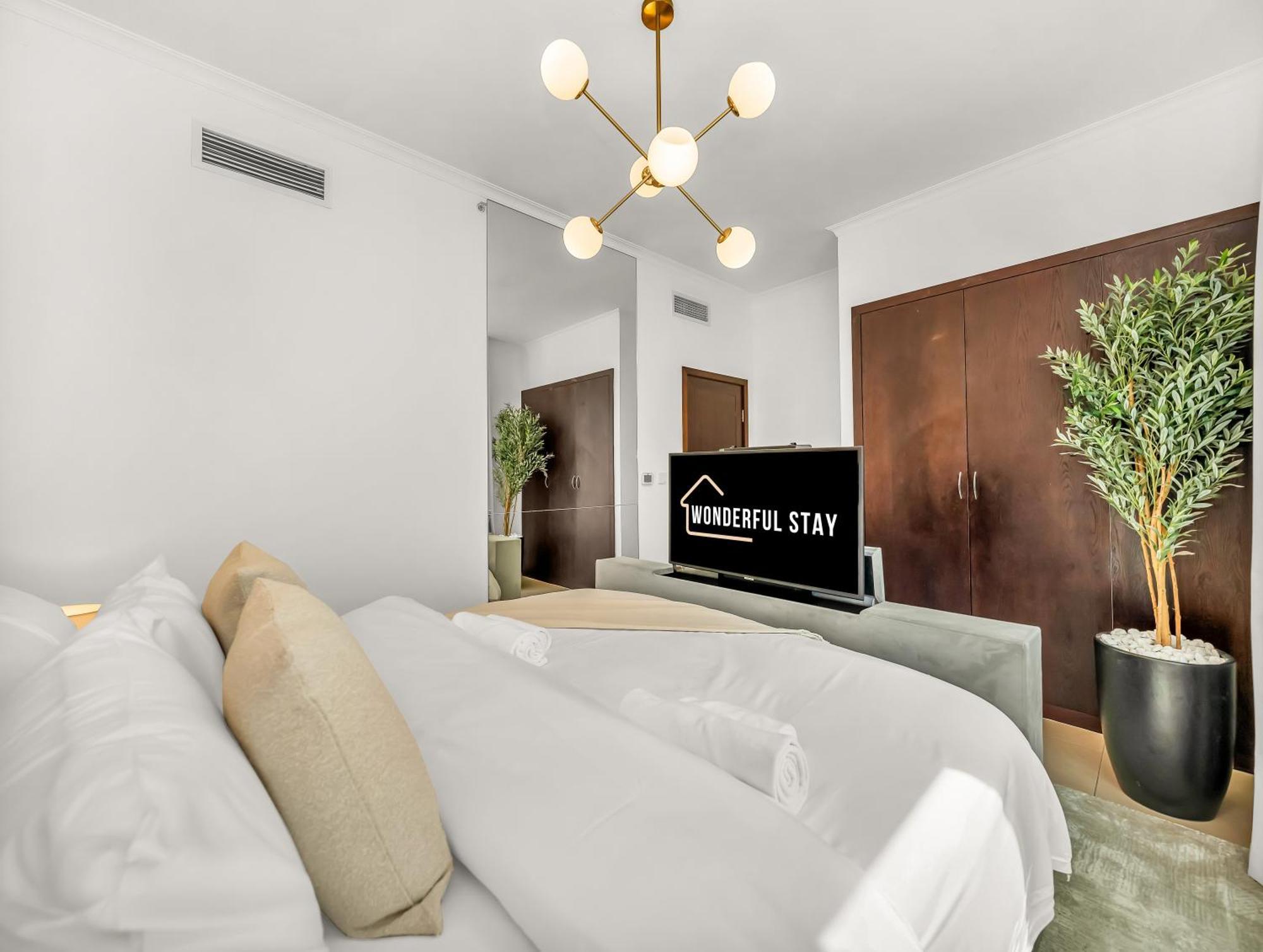 Appartement Wonderfulstay At The Residences - Burj Khalifa & Fountain View - Brand New Luxury Dubaï