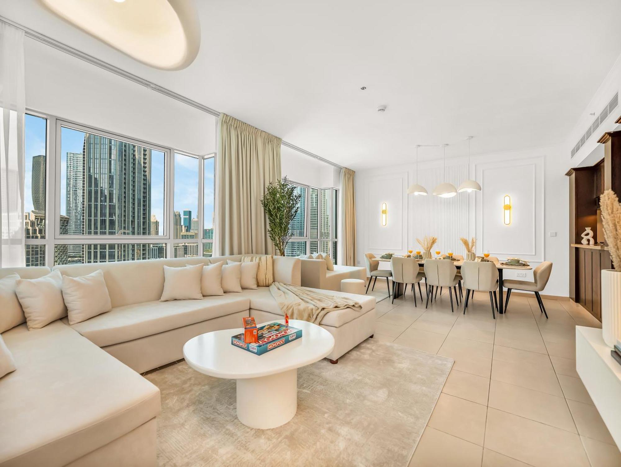 Appartement Wonderfulstay At The Residences - Burj Khalifa & Fountain View - Brand New Luxury