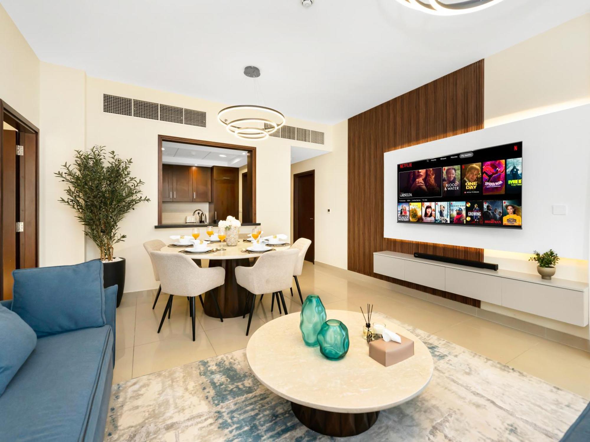 2br With Mini-golf In Dt With Partial Burj Khalifa View Appartement *