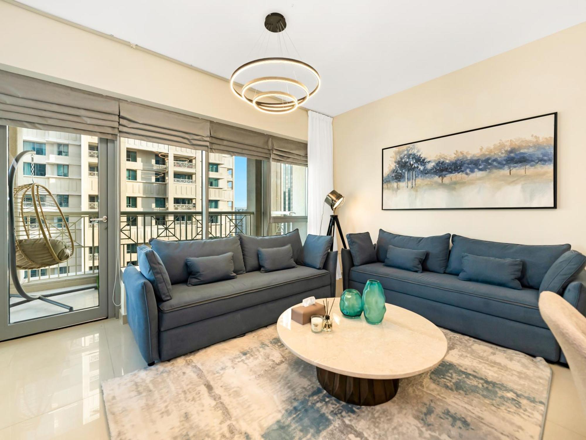 2br With Mini-golf In Dt With Partial Burj Khalifa View Appartement *