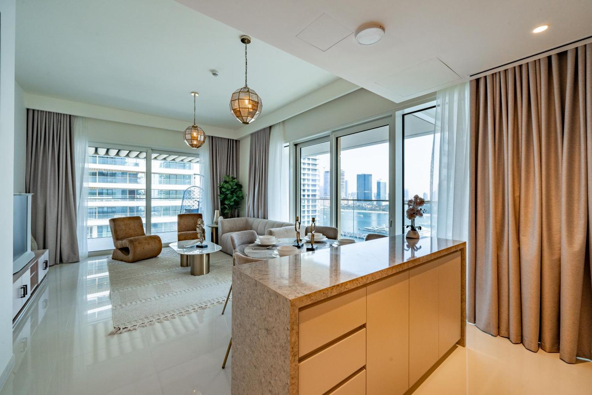 Homes & Beyond I Contemporary 2br With Sea View