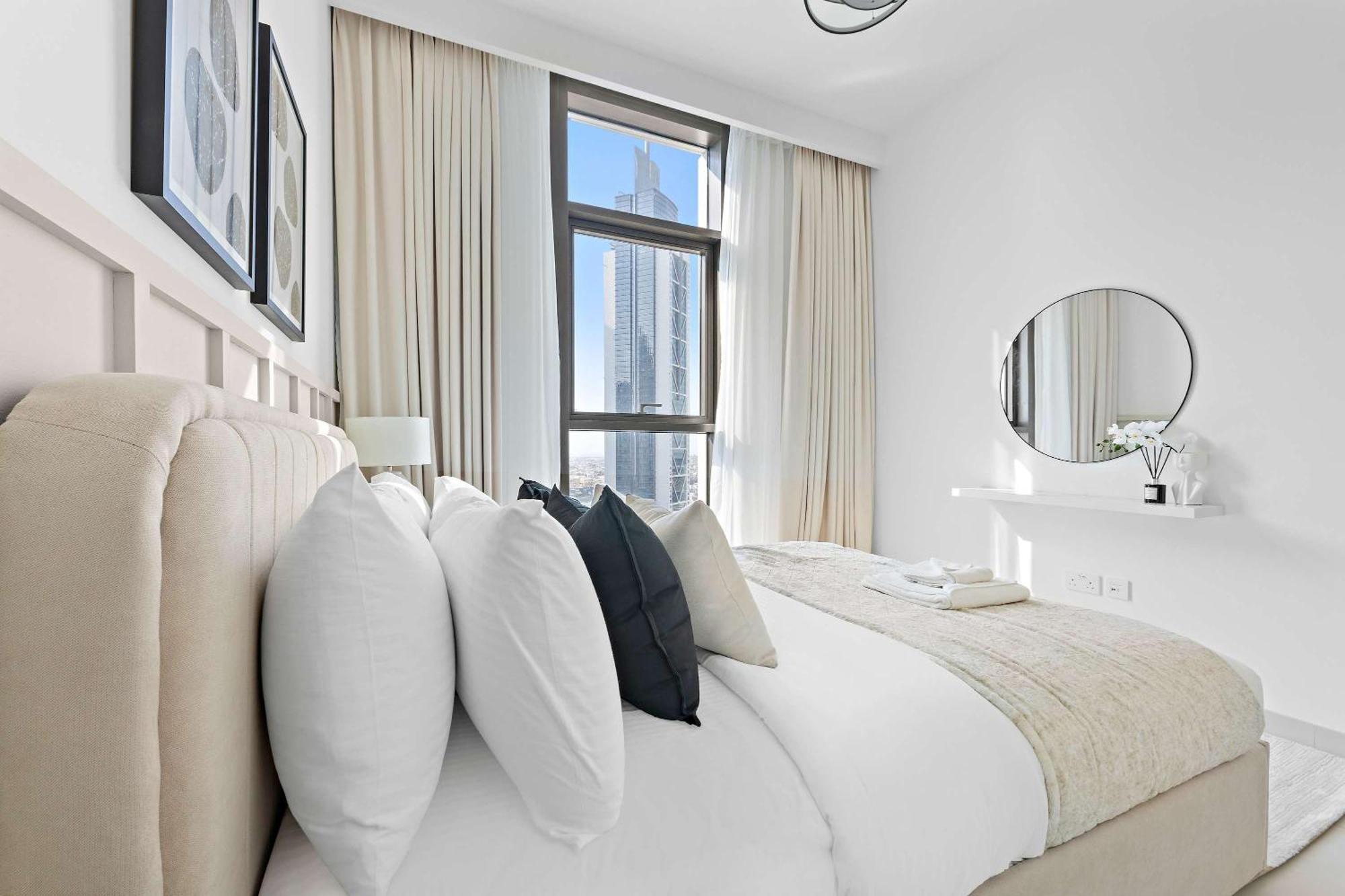 Silkhaus Upscale 1br By Burj Khalifa With Balcony Dubaï