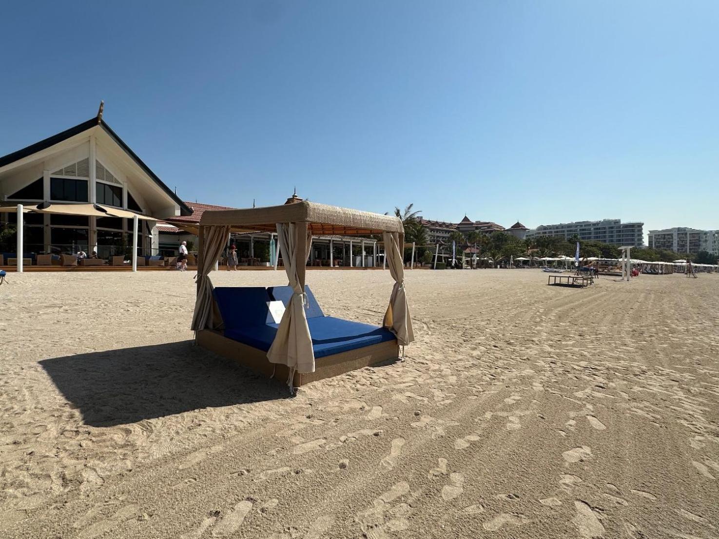 Cozy, Full Sea View, Private Beach, In 5 Stars At The Palm Apartment