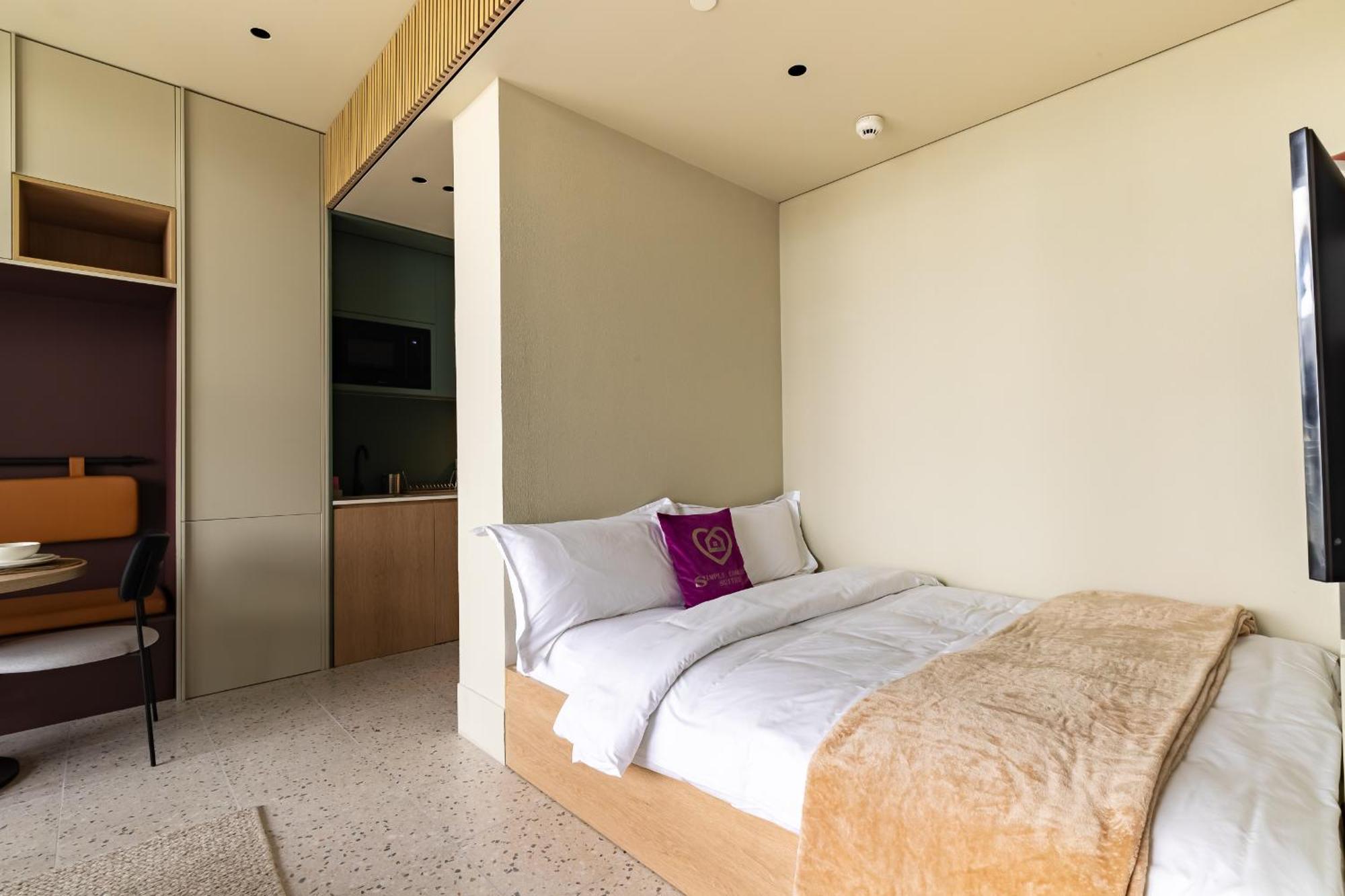 Apartamento Simply Comfort At Upside Living Burj View 10 Min To Dt