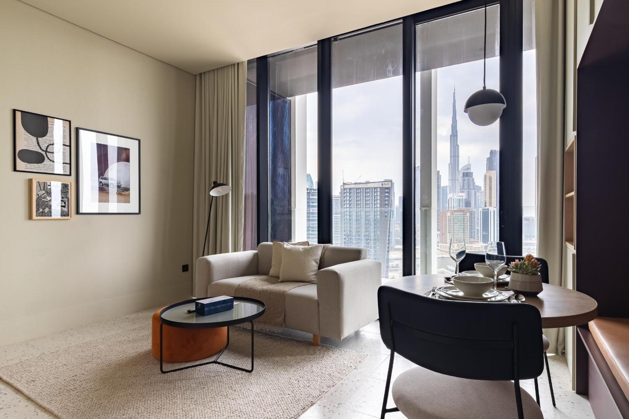 Simply Comfort At Upside Living Burj View 10 Min To Dt