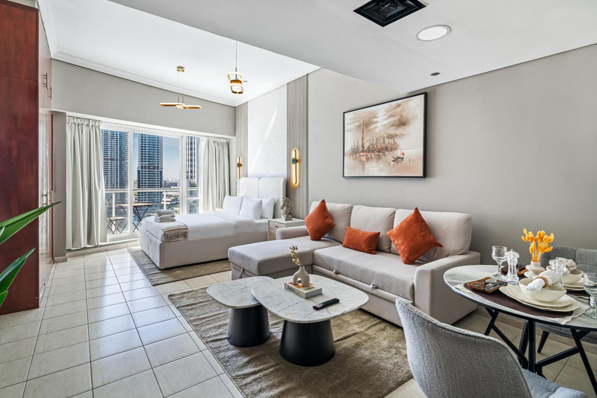 Brand New Furnished Terrace Jlt Dubaï