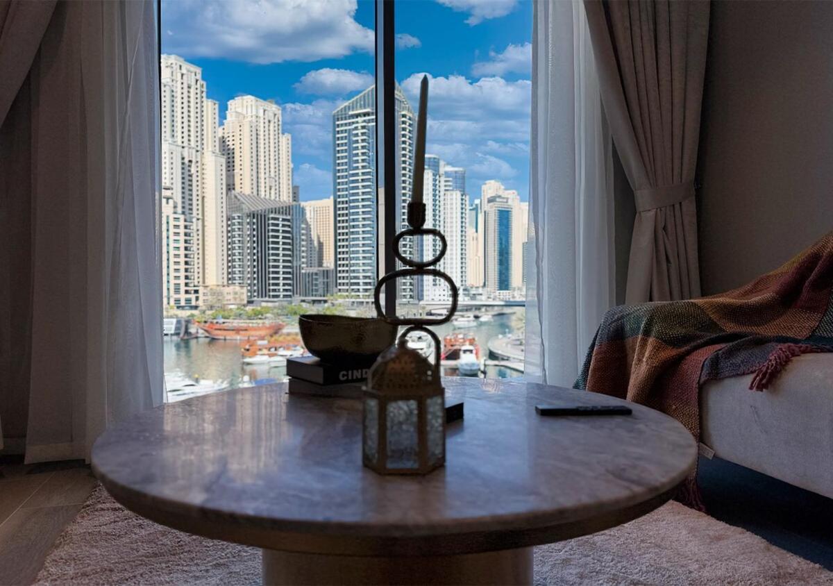 Apartamento Luxury Full Marina View 1 Bedroom Hall & Infinity Pool On Marina Walk Dubái