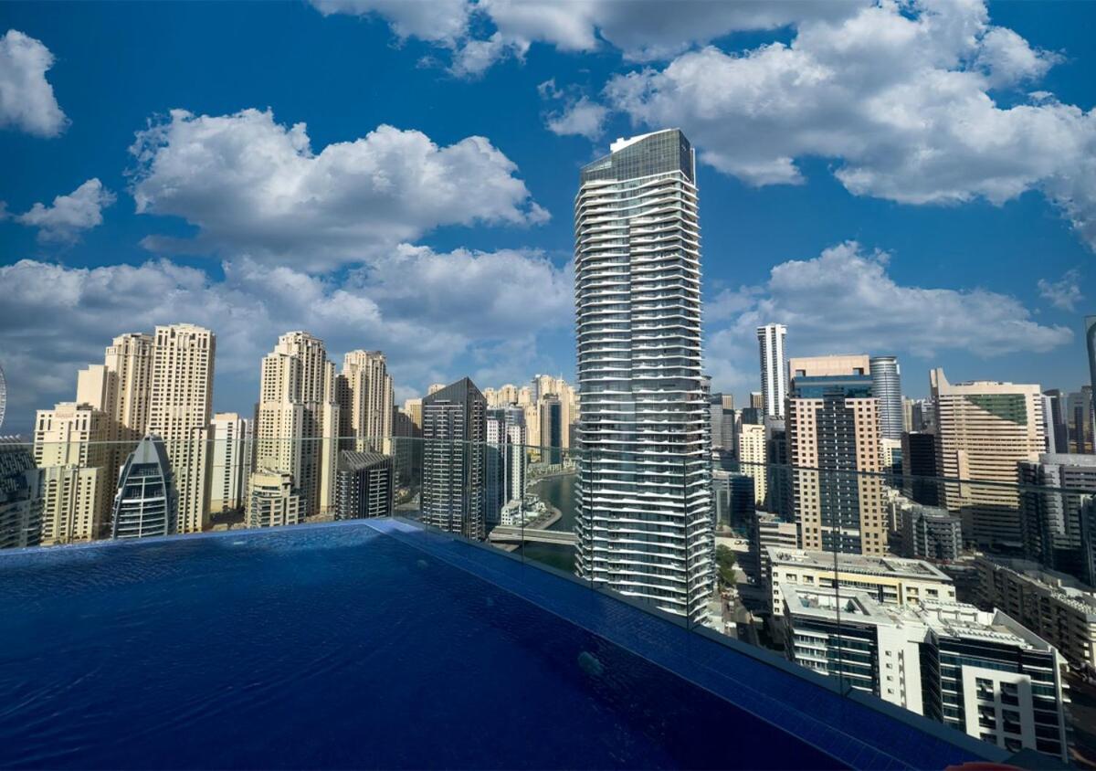 Luxury Full Marina View 1 Bedroom Hall & Infinity Pool On Marina Walk Appartement