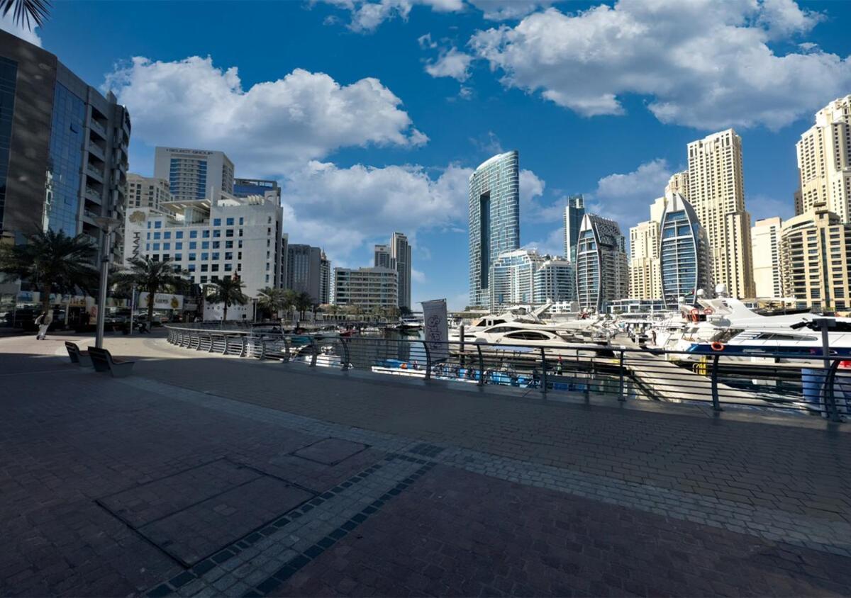 Luxury Full Marina View 1 Bedroom Hall & Infinity Pool On Marina Walk Apartamento *