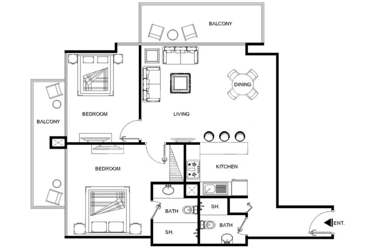 Lux Contemporary With Full Marina View 6 Appartement