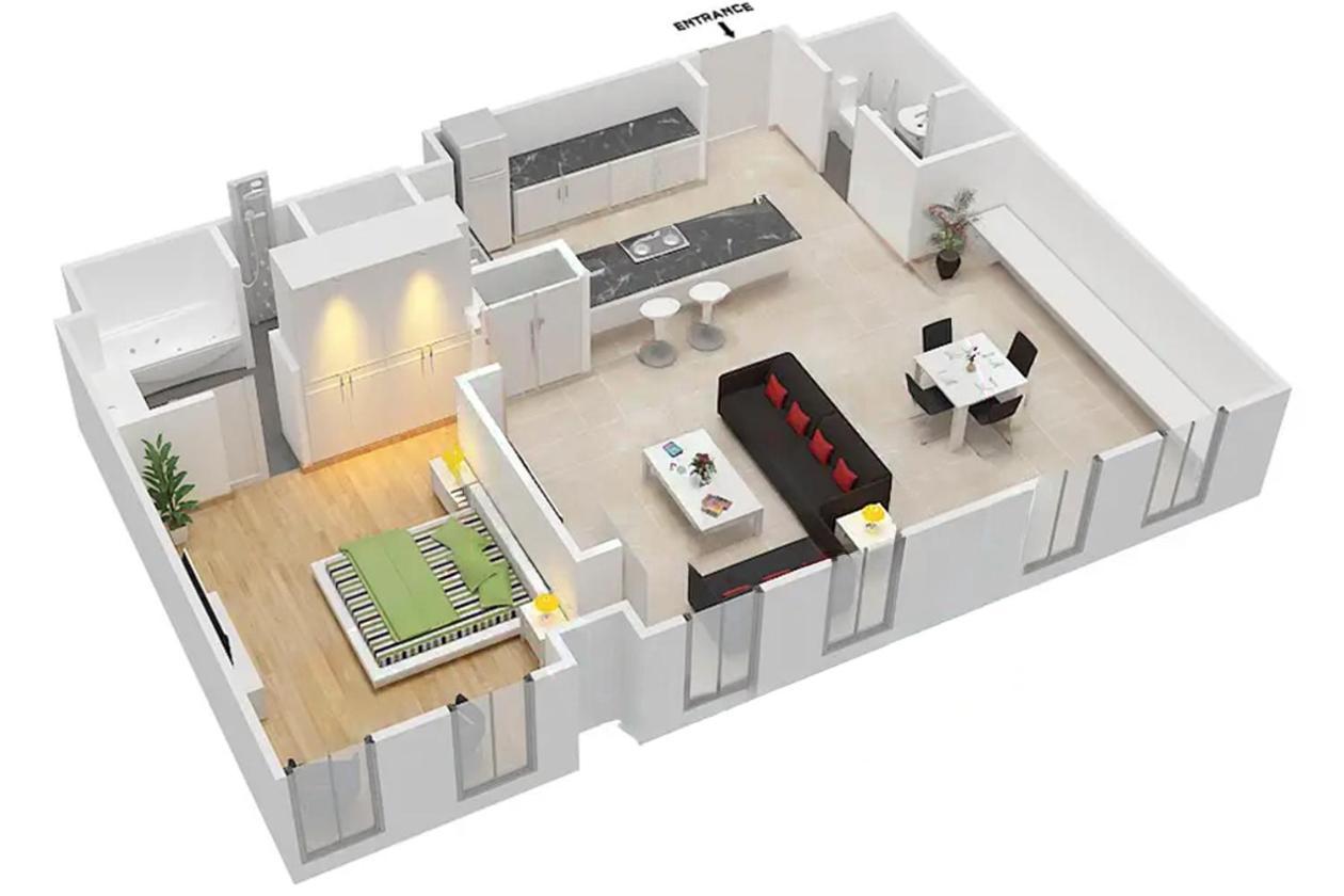 Appartement Lux The Elegant Difc *