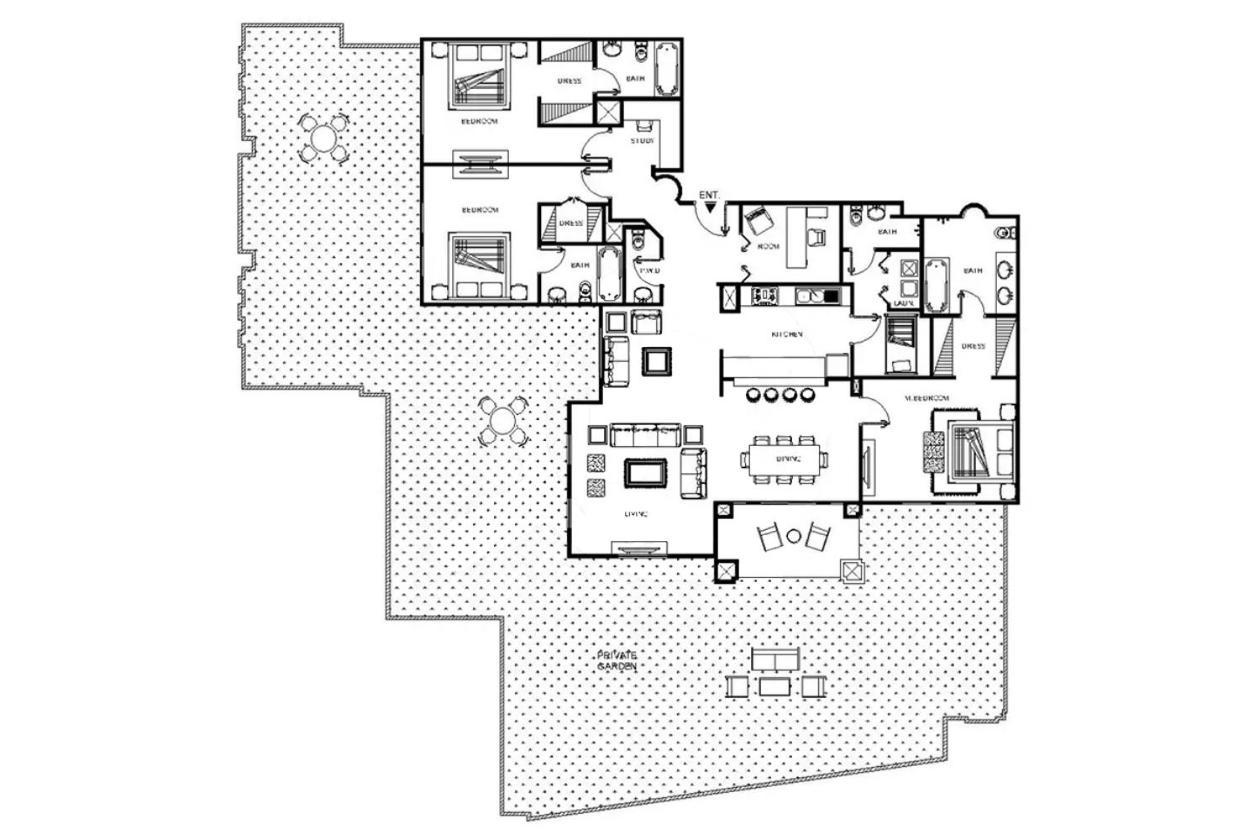 Appartement Lux The Burj Khalifa View Garden