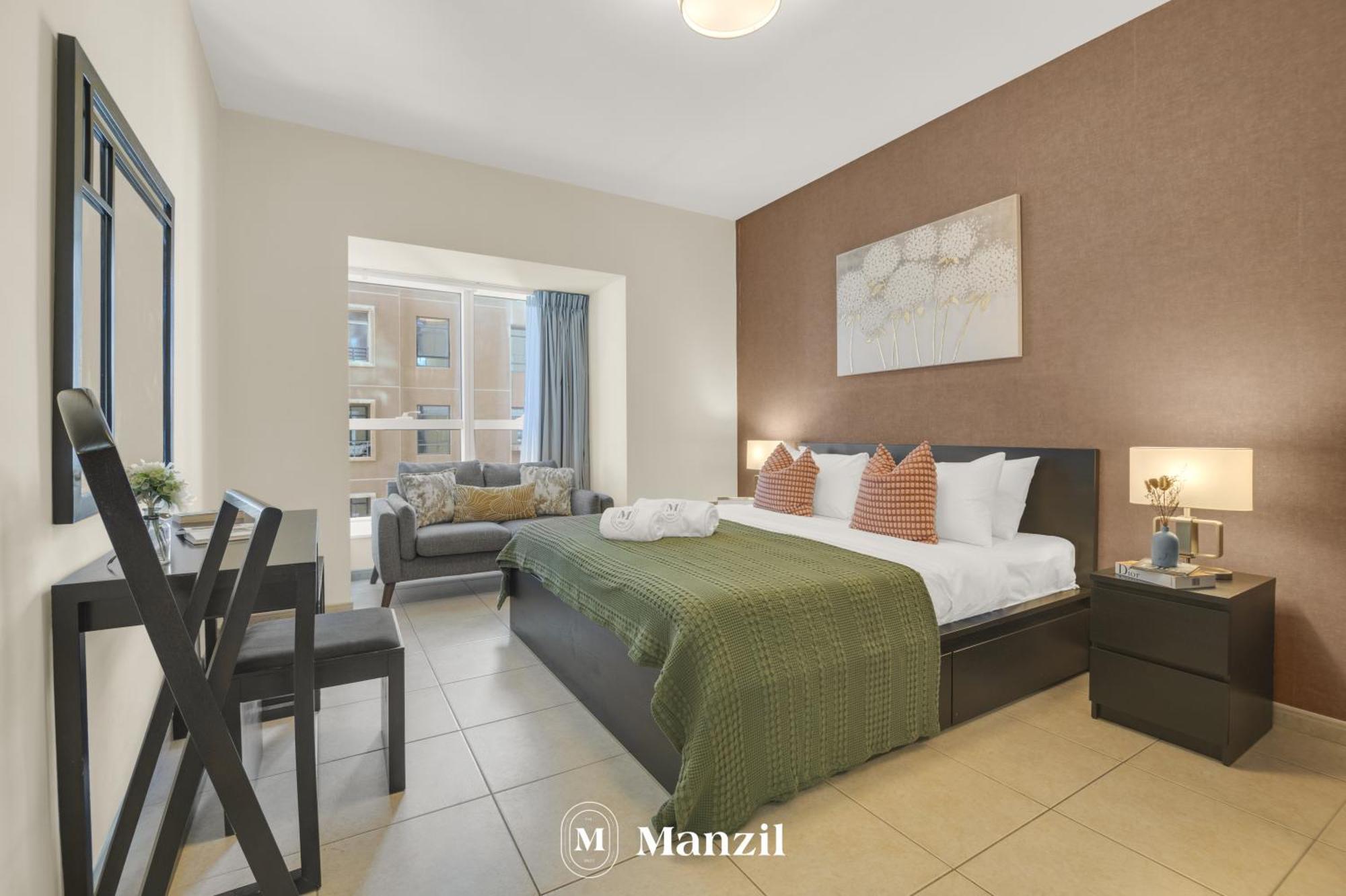 Appartement Manzil - 1br In Elite With Marina View Dubaï