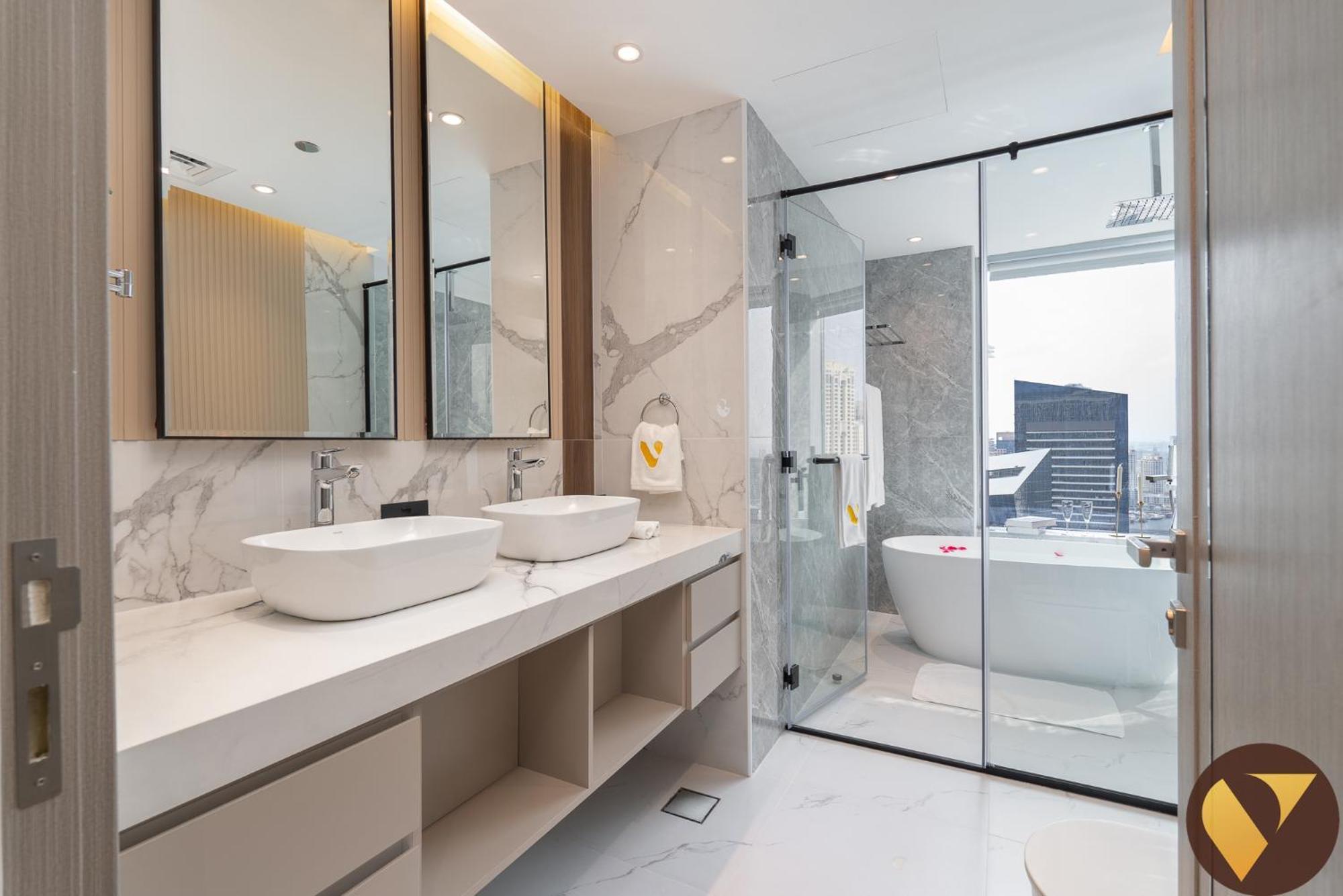 Appartement Vogue, 30th Floor Luxury At The Address Marina - Stunning Full Marina View, Private Balcony And Amazing Bathtub Overlooking The Marina