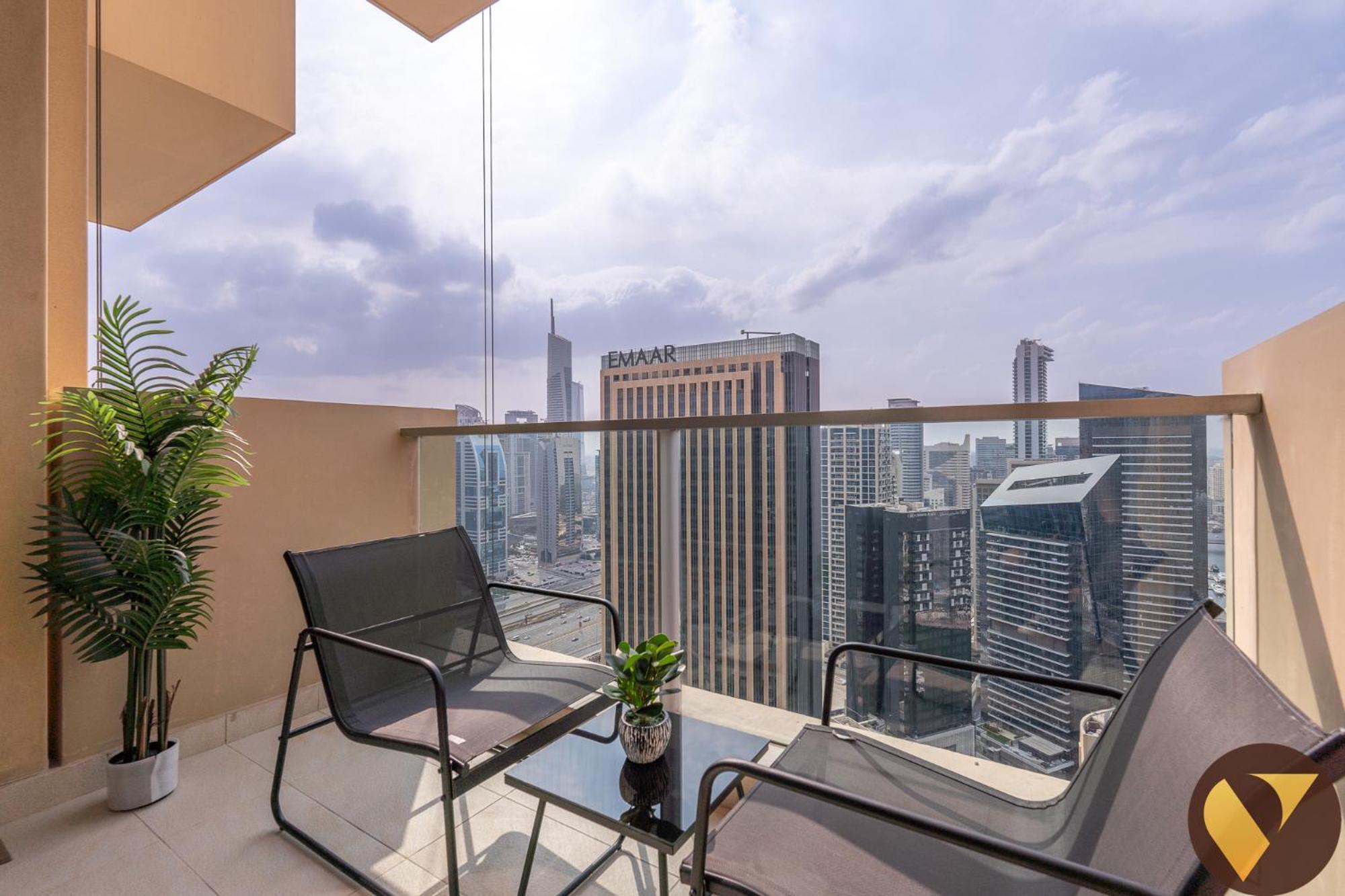 Appartement Vogue, 30th Floor Luxury At The Address Marina - Stunning Full Marina View, Private Balcony And Amazing Bathtub Overlooking The Marina