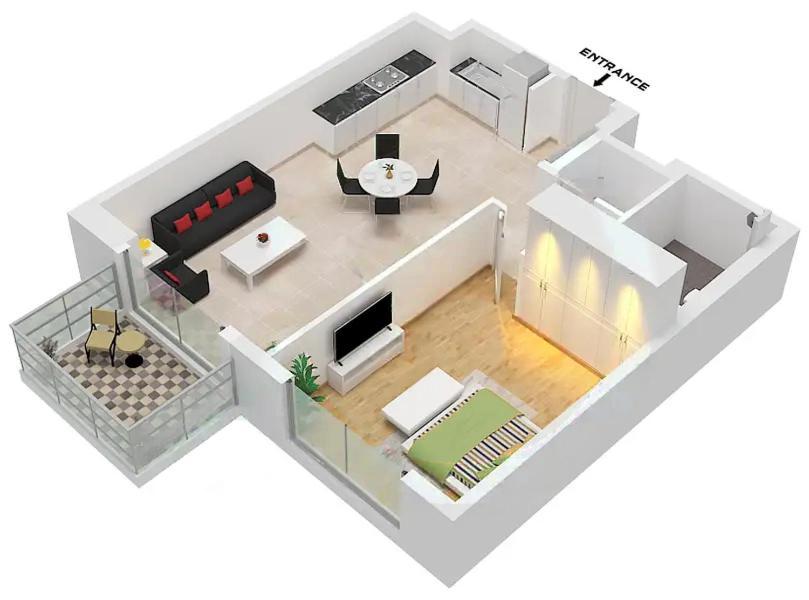 Lux The La Infinity View- Luxury Boho 2 Appartement Dubai