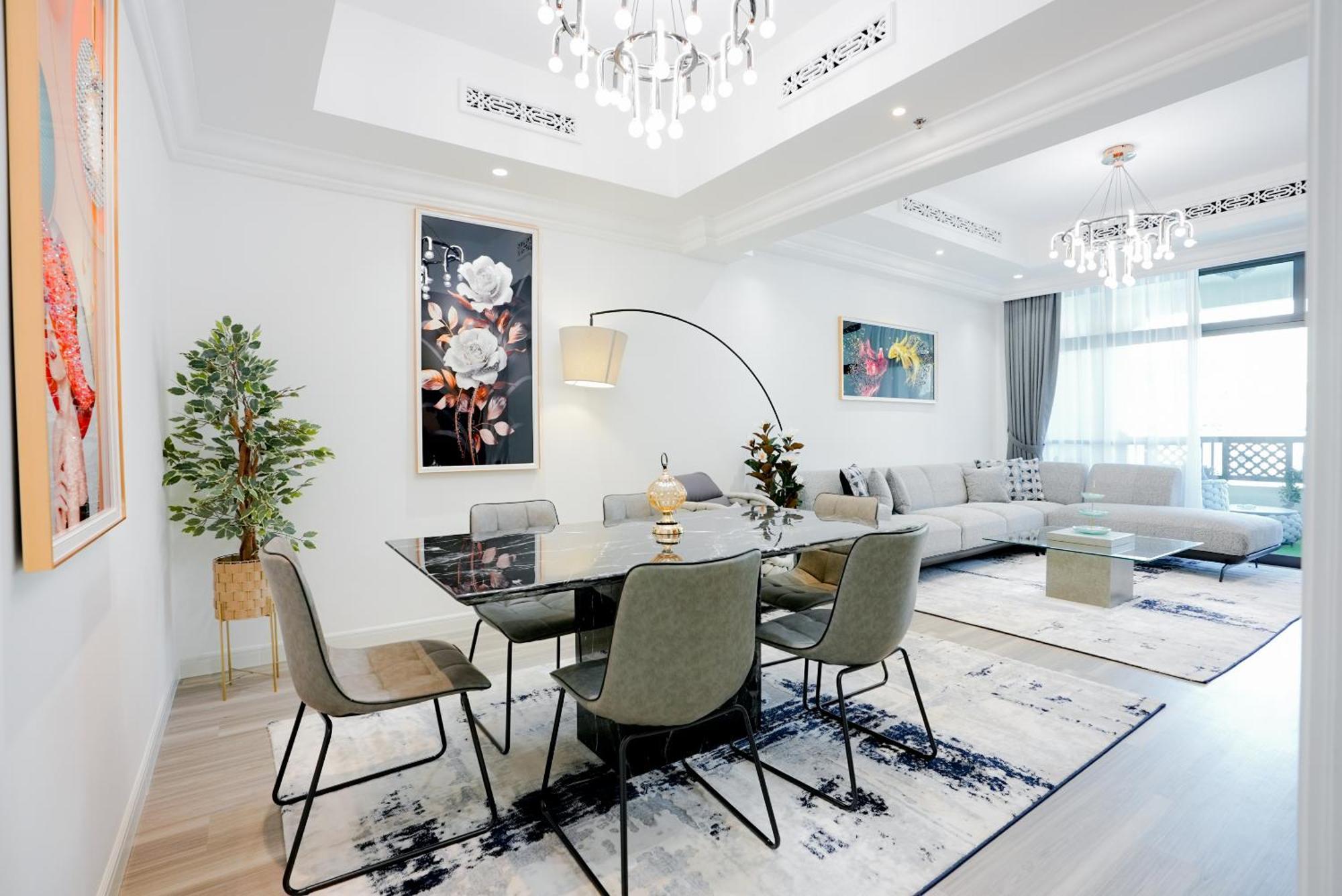 Luxurious 2 Bedroom With Mall Fountain View Facing Burj Khalifa Appartement *