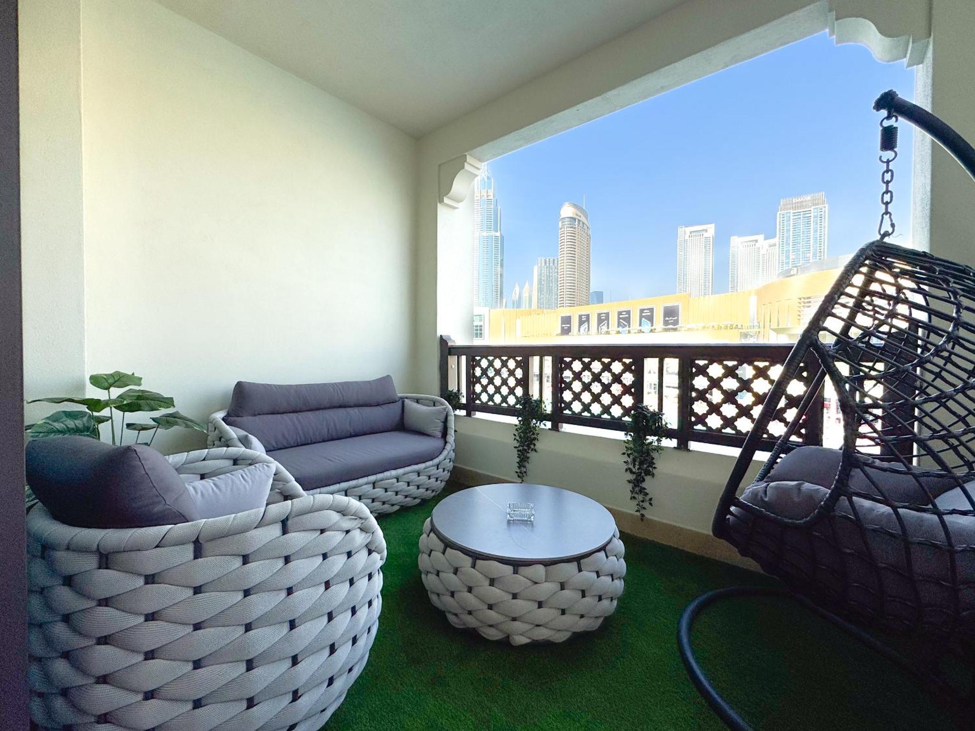 Appartement Luxurious 2 Bedroom With Mall Fountain View Facing Burj Khalifa