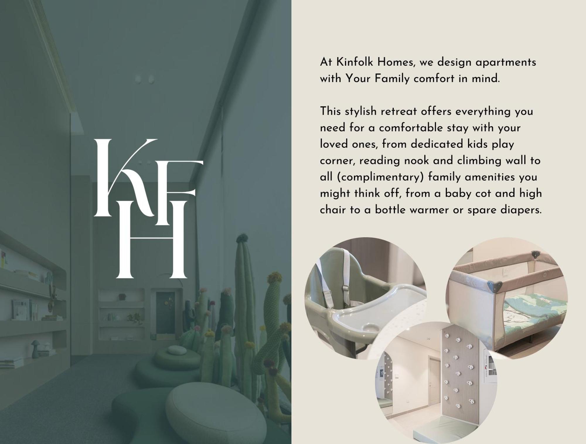 Kinfolk Homes - No 1 Family Stay, Partial Burj Khalifa Fountain View Appartement Dubaï