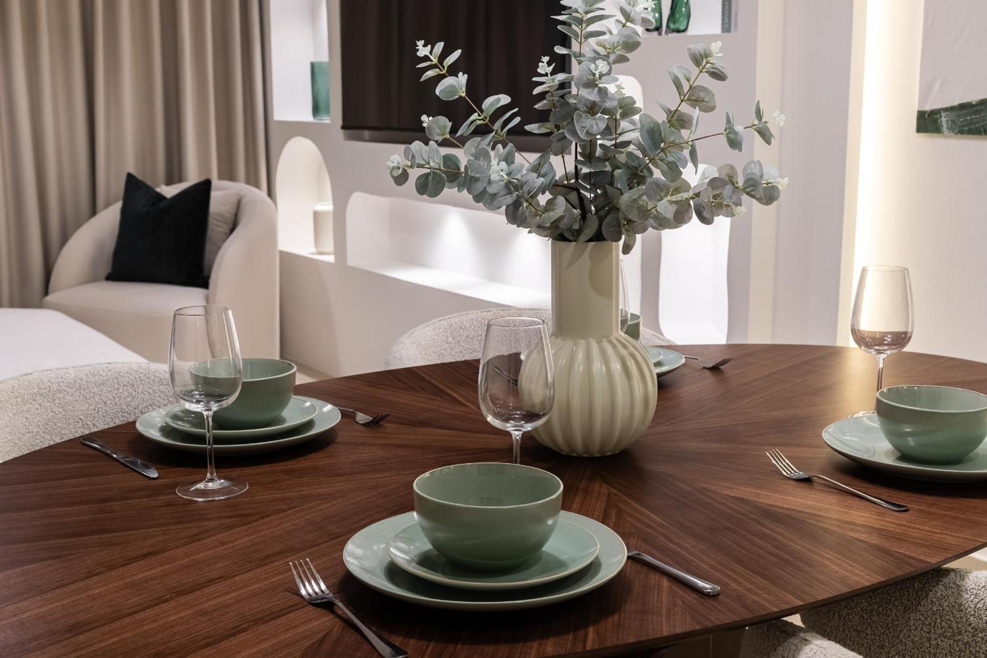 Kinfolk Homes - No 1 Family Stay, Partial Burj Khalifa Fountain View Appartement