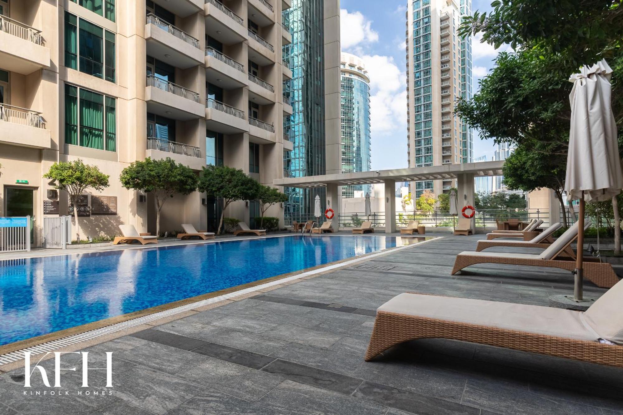 Kinfolk Homes - No 1 Family Stay, Partial Burj Khalifa Fountain View Appartement *