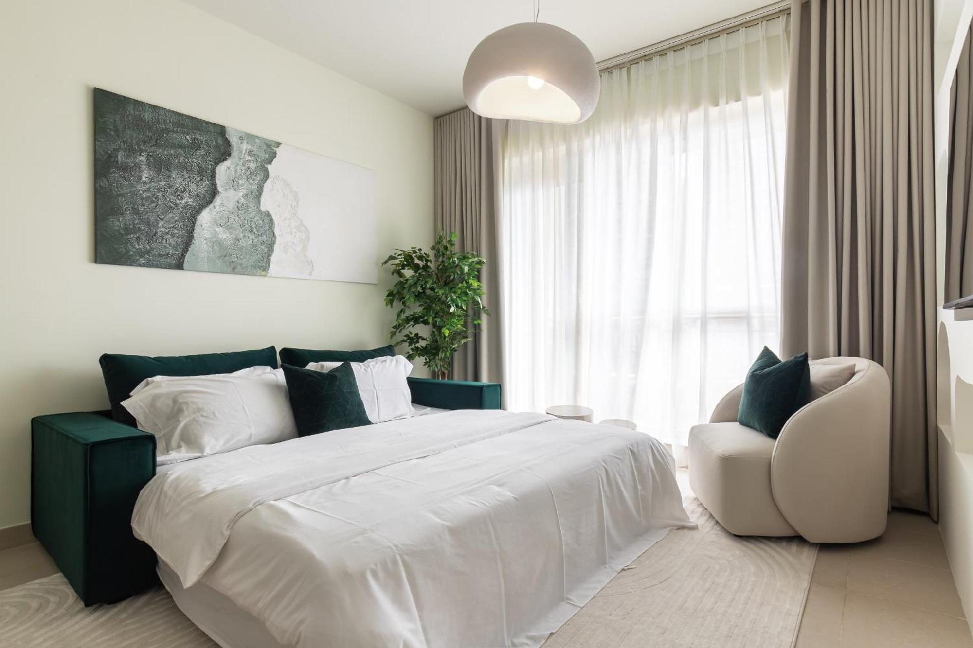 Kinfolk Homes - No 1 Family Stay, Partial Burj Khalifa Fountain View Appartement