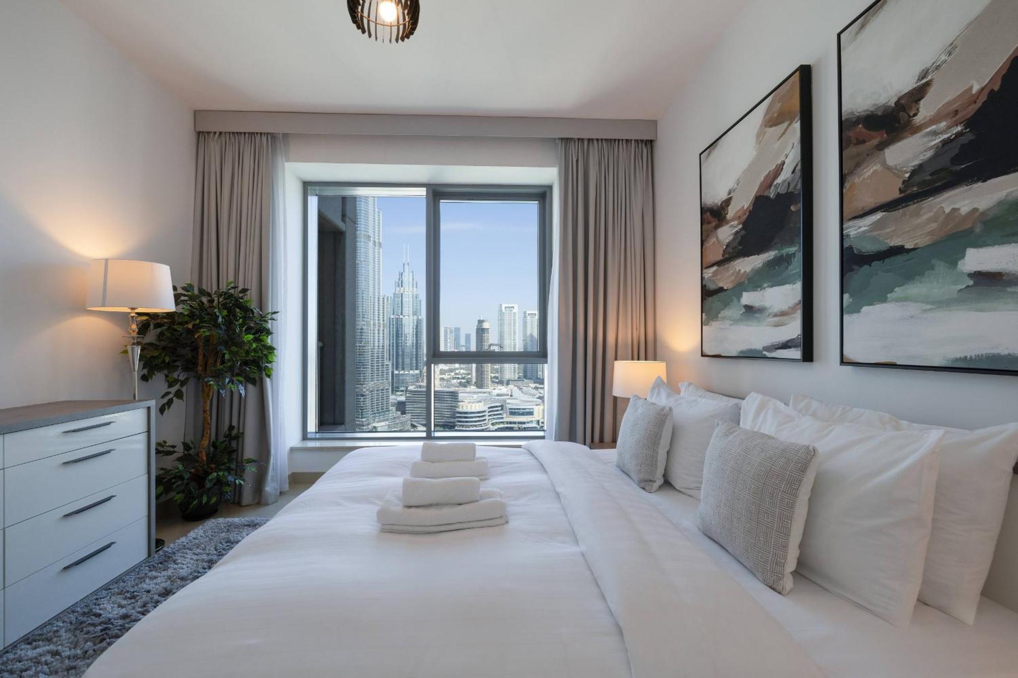 Signature Burj Khalifa View Apartamento Dubái