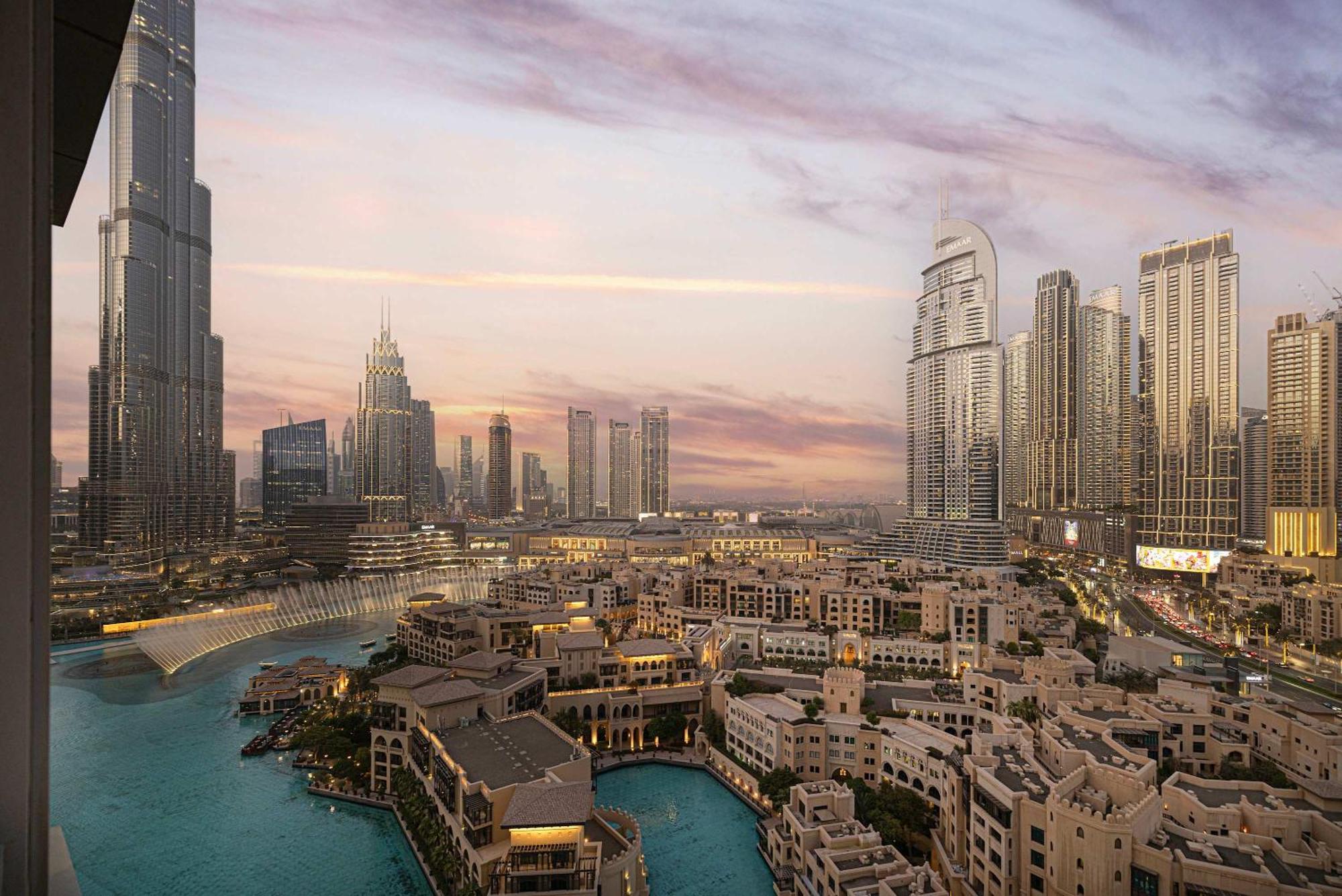 Appartamento Downtown Sanctuary Iconic Burj Views & Luxury Living *