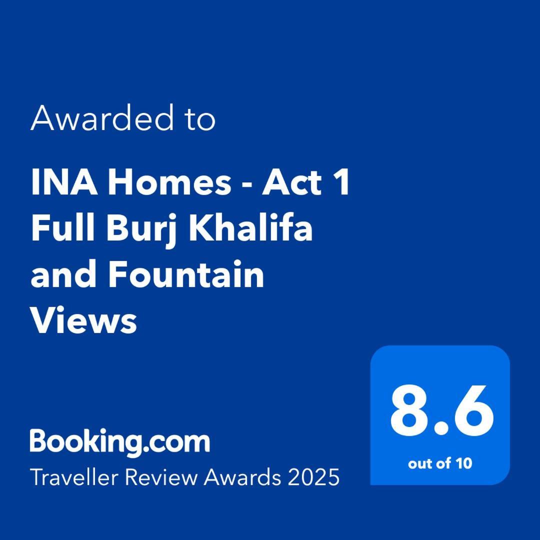 Ina Homes - Act 1 Full Burj Khalifa And Fountain Views Apartamento