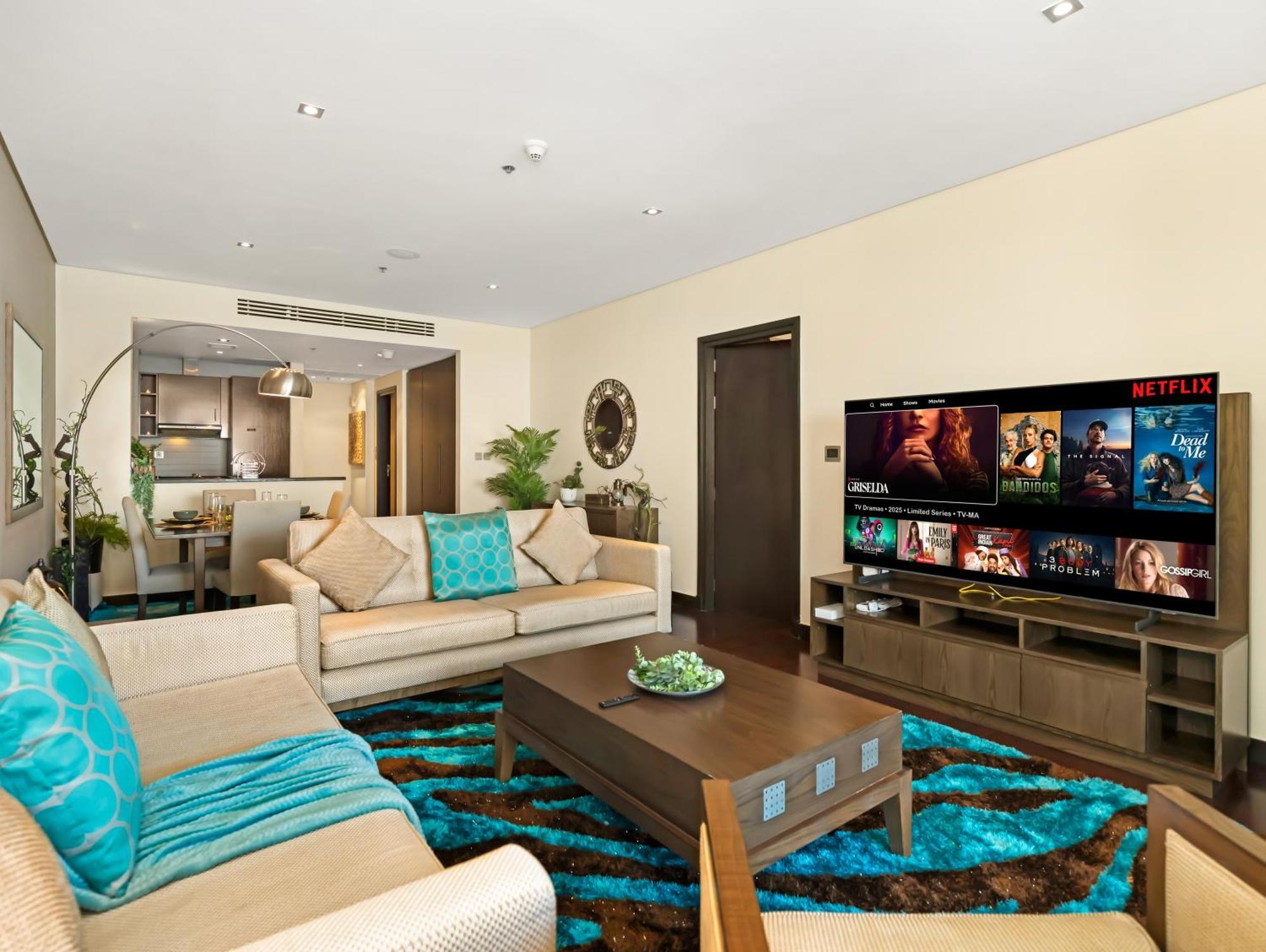 Luxury In Anantara With Stunning Burj Alarab & Sea Views Appartement