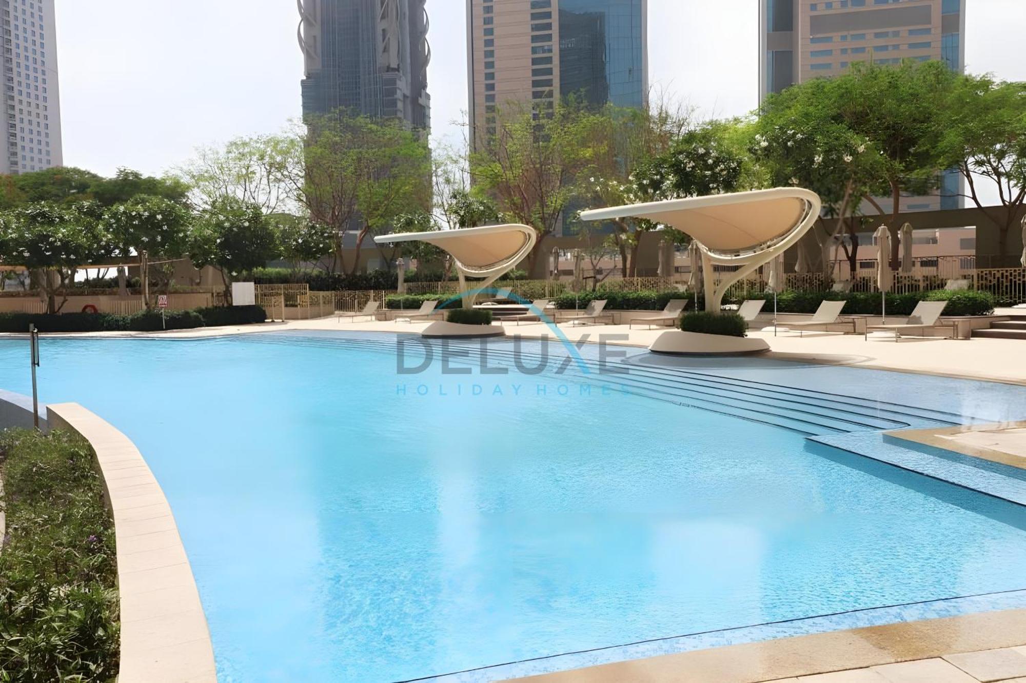 Views 2br Close To Burj Khalifa & Mall, Burj Vista Tower 2, Downtown By Deluxe Homes Appartement *