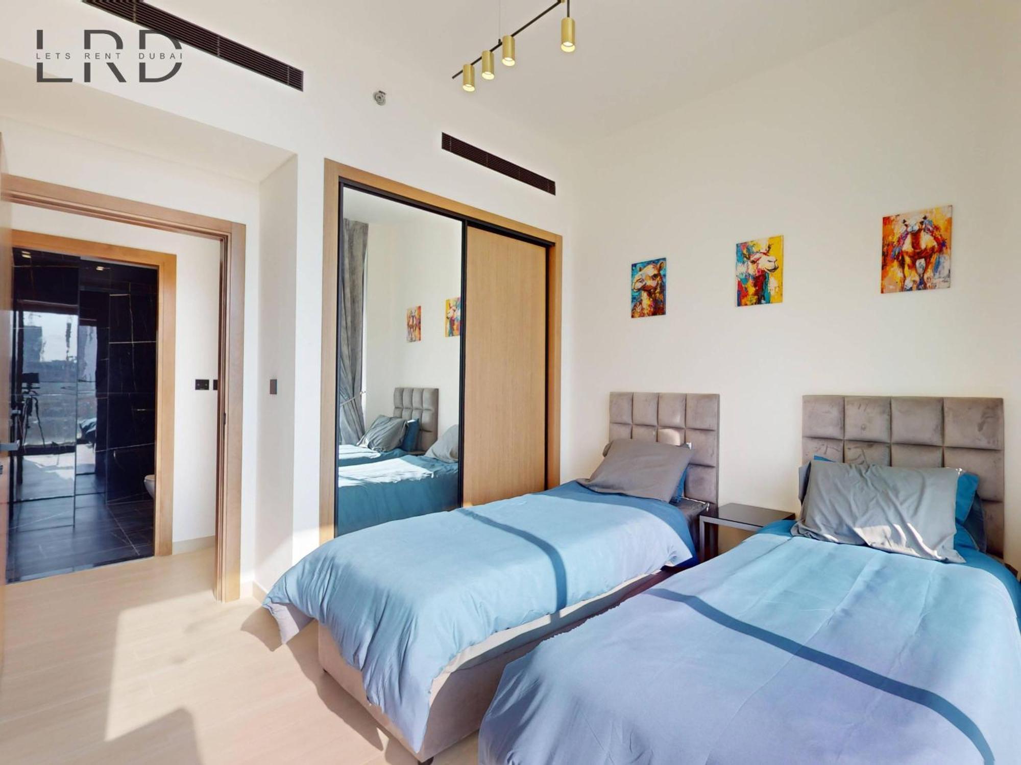 Modern Smart 2br With Private Pool In Jvc *