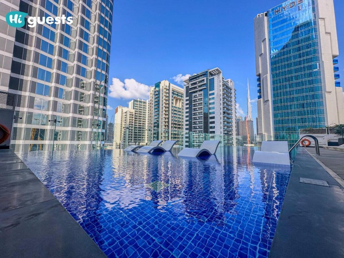 Higuests - Elegant Retreat In Business Bay Dubaï