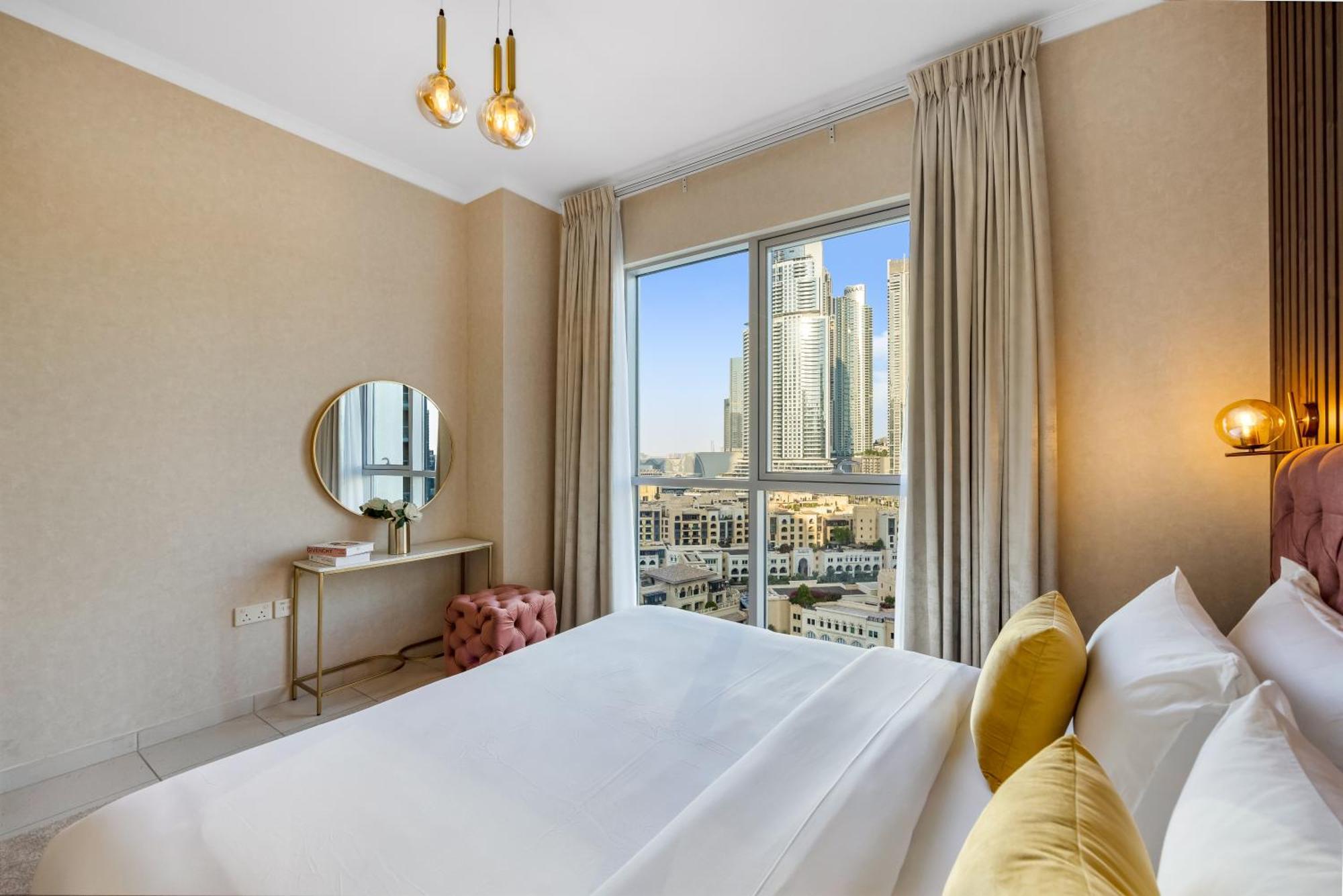Durrani Homes - Lumina Grand 3br With Burj Khalifa And Fountain Views Appartement Dubaï