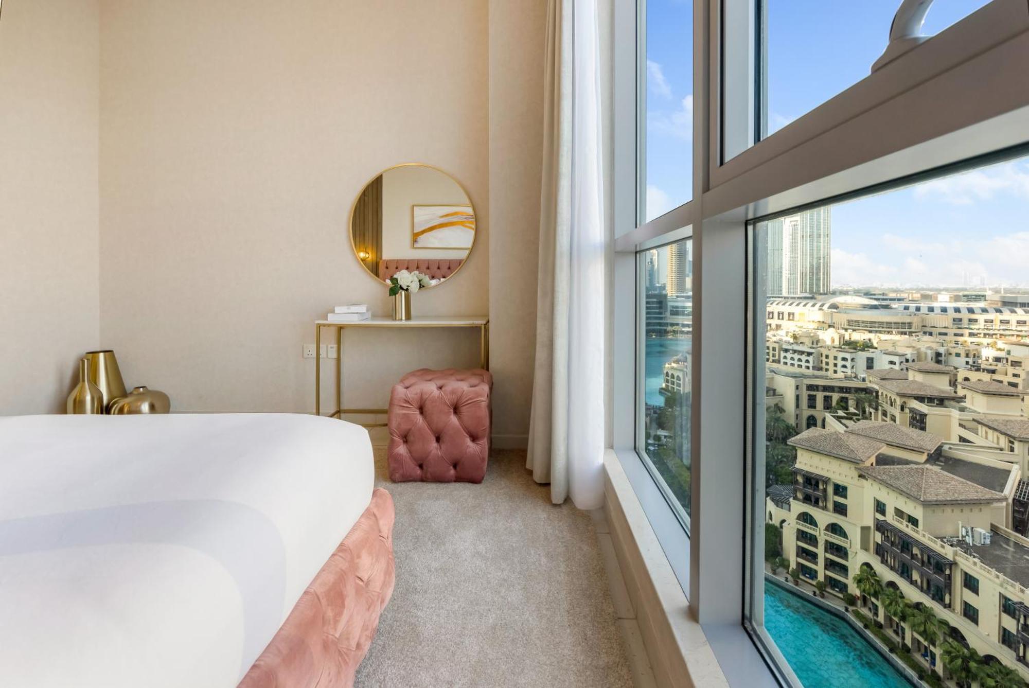 Durrani Homes - Lumina Grand 3br With Burj Khalifa And Fountain Views Appartement *