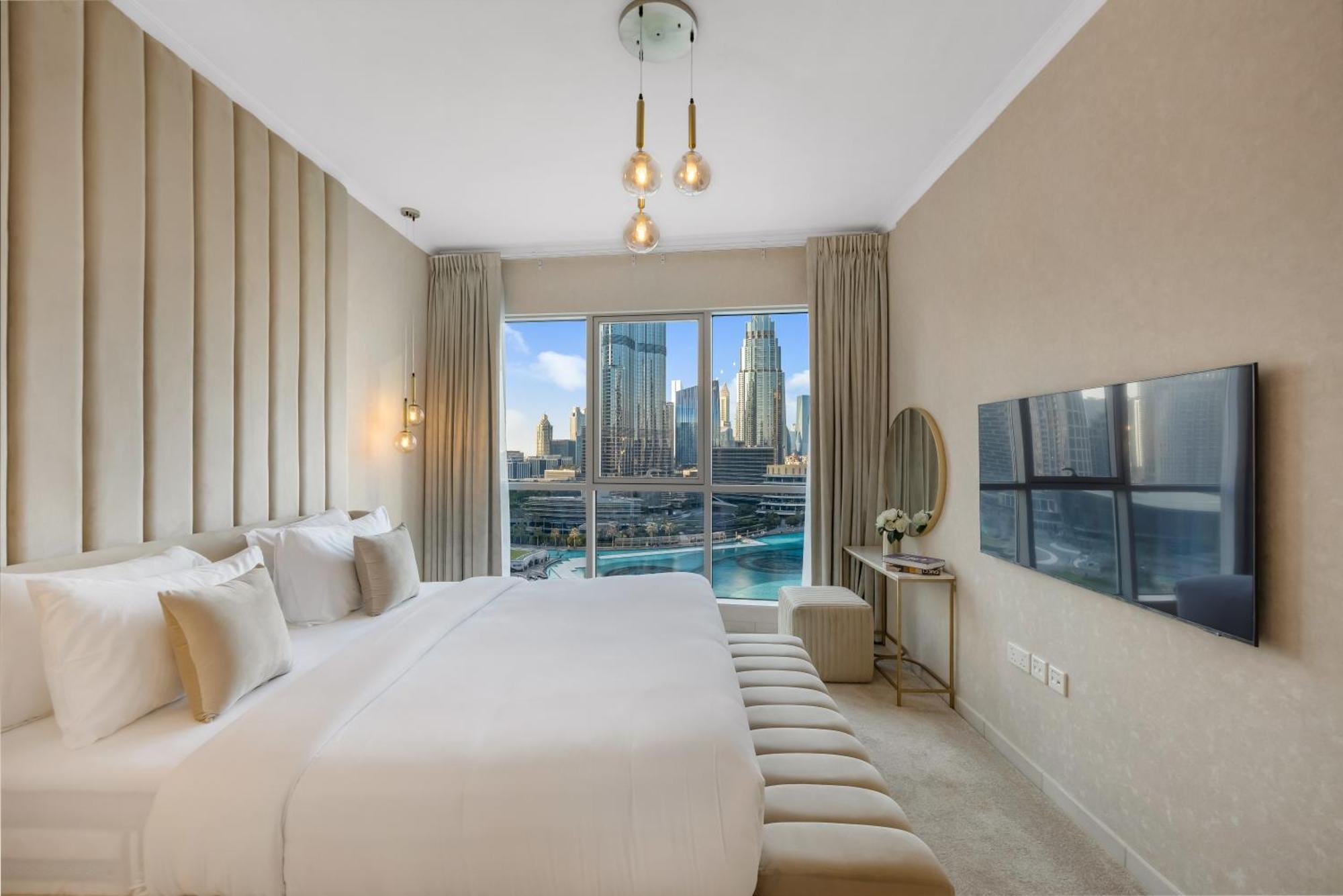 Durrani Homes - Lumina Grand 3br With Burj Khalifa And Fountain Views Dubaï