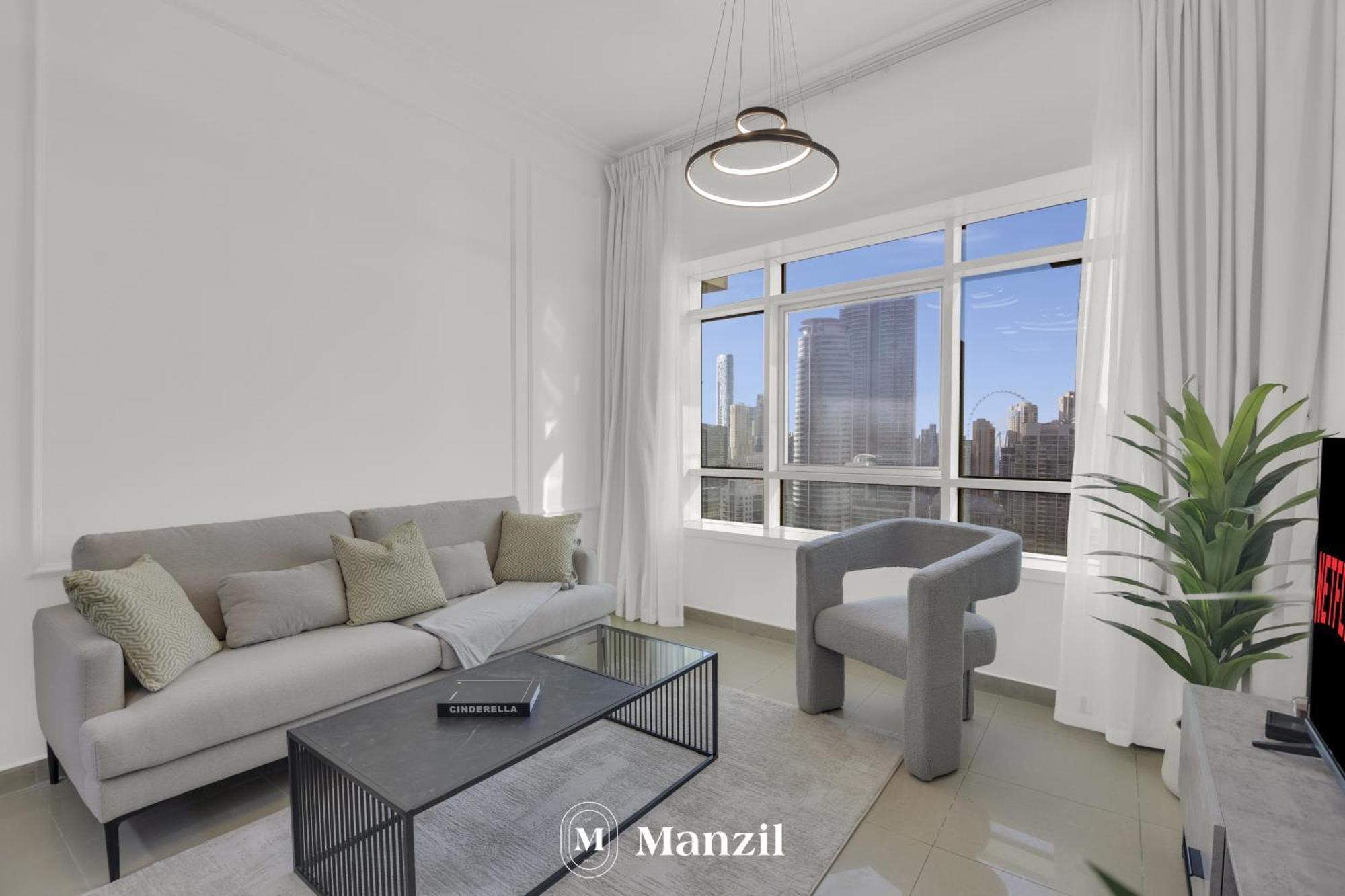 1br In Jlt 2km To Jbr & Blue Waters Appartement