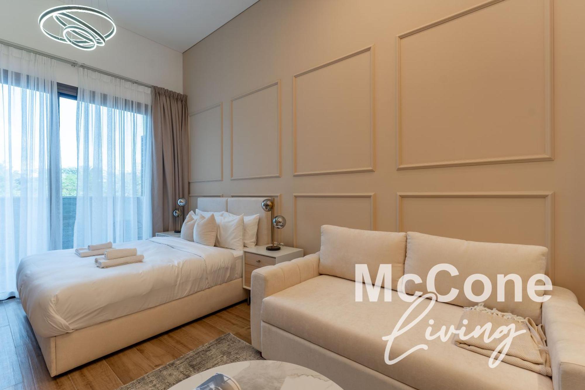 Urban With Pool & Tennis Court Appartement Dubaï