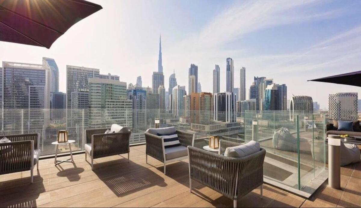 Appartement Downtown Stay With Burj Khalifa Views, Swimming Pool,Steam,Sauna,Gym In The Heart Of Business Bay