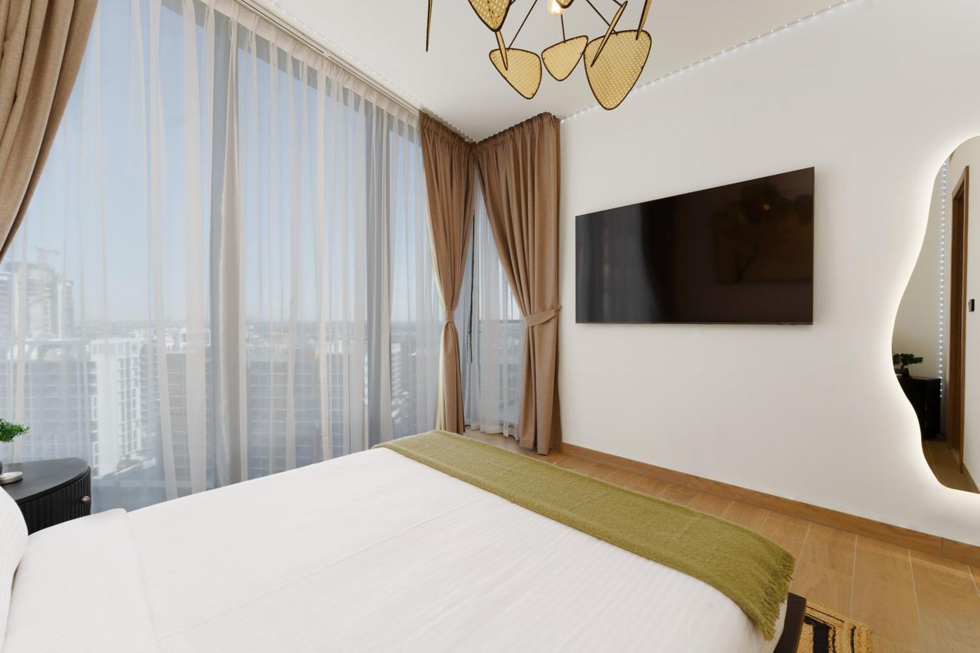 Appartement Daniels 1br At Waves Grande In Sobha Hartland Dubaï
