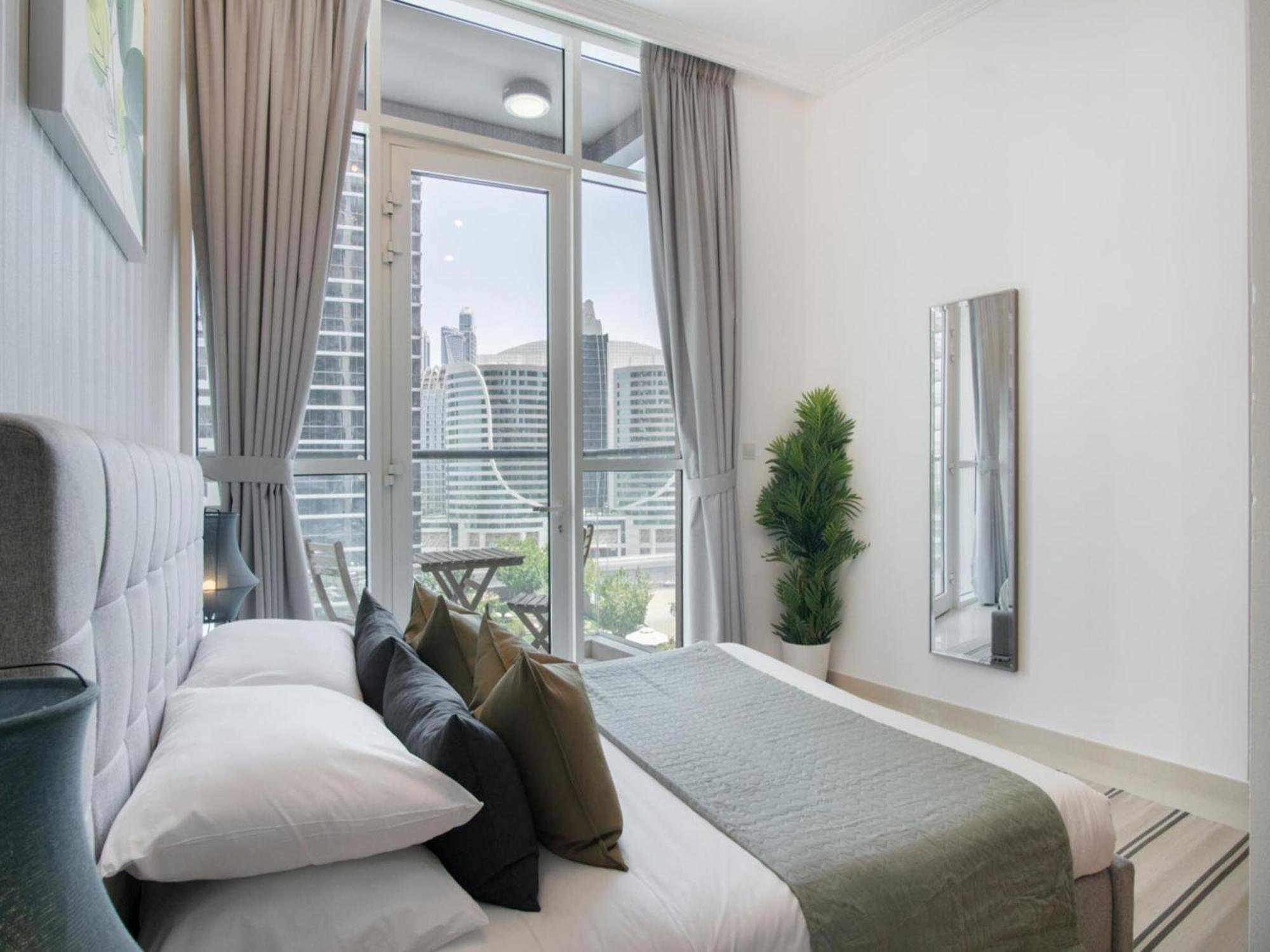 Apartamento Luxe Near Mall Burj Khalifa Pool Gym Parking