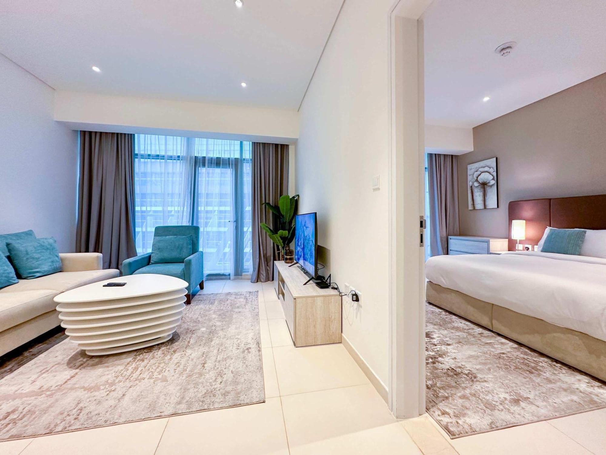 Beachfront Oasis With Panoramic Views - Seven Palm Appartement Dubaï