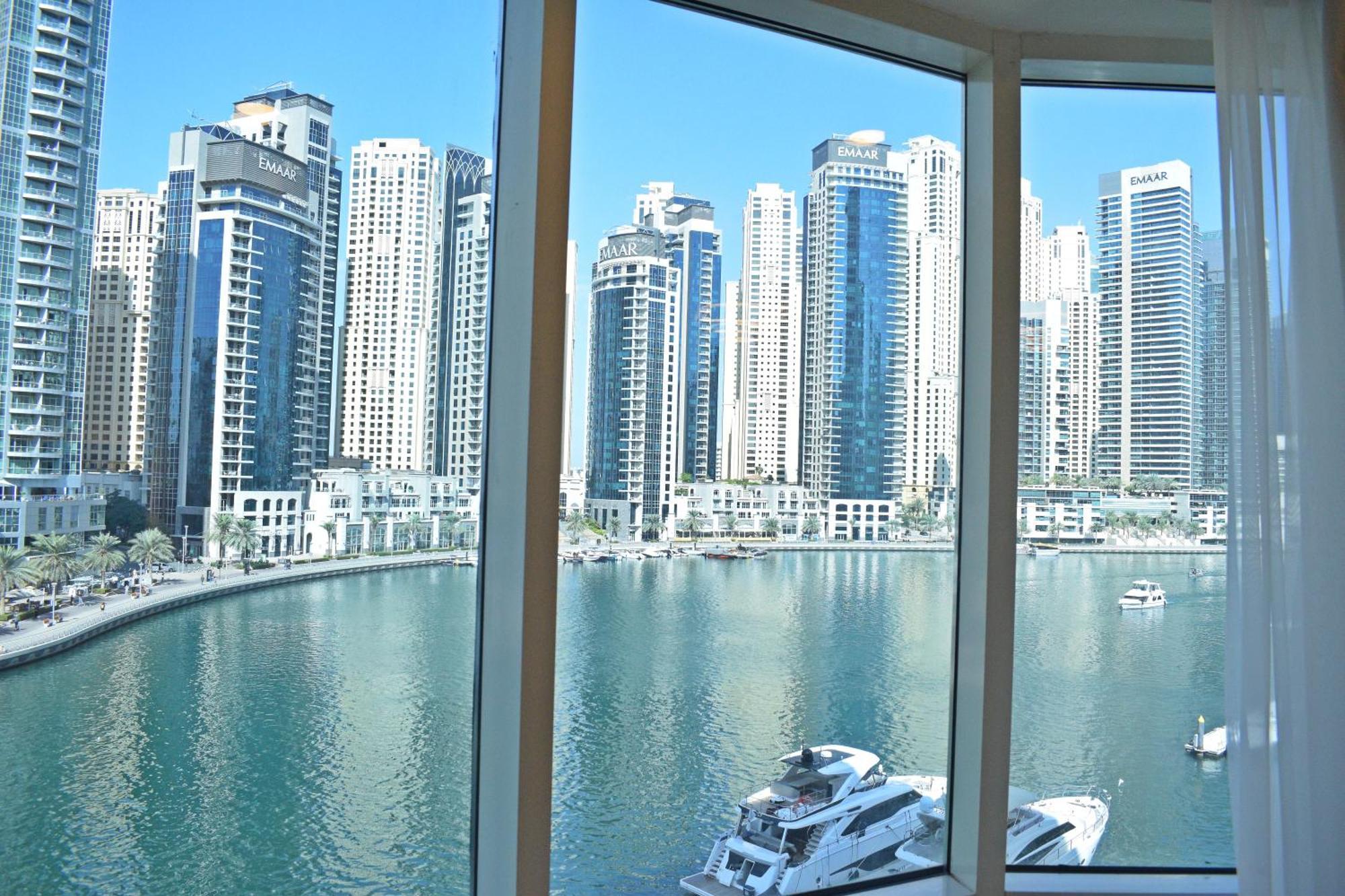 Stylish Marina View With Private Marina Walk Access Apartamento Dubái