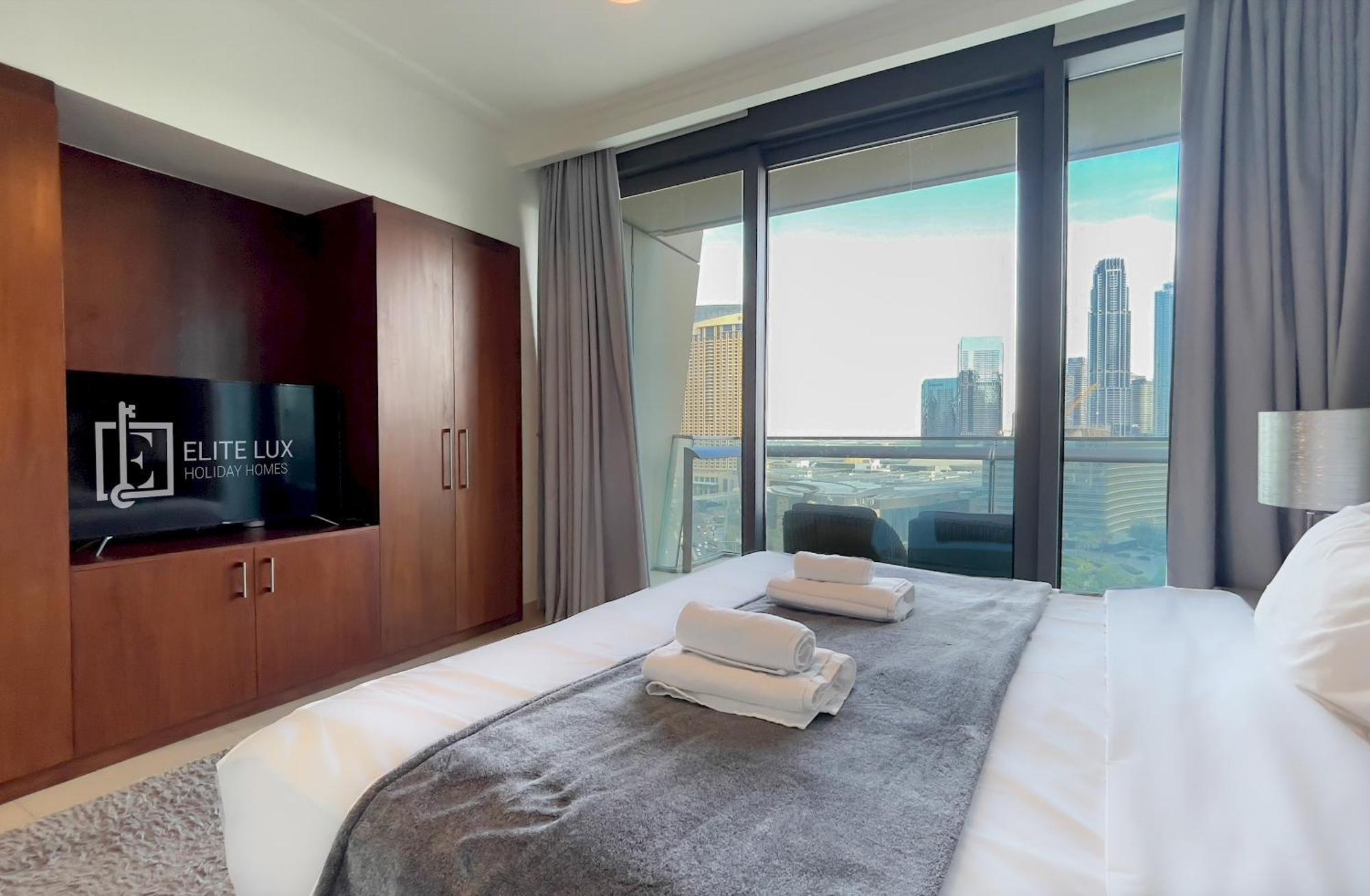 Elite Lux Homes - 3br Full Burj Khalifa Fountain Views In Downtown * Dubaï