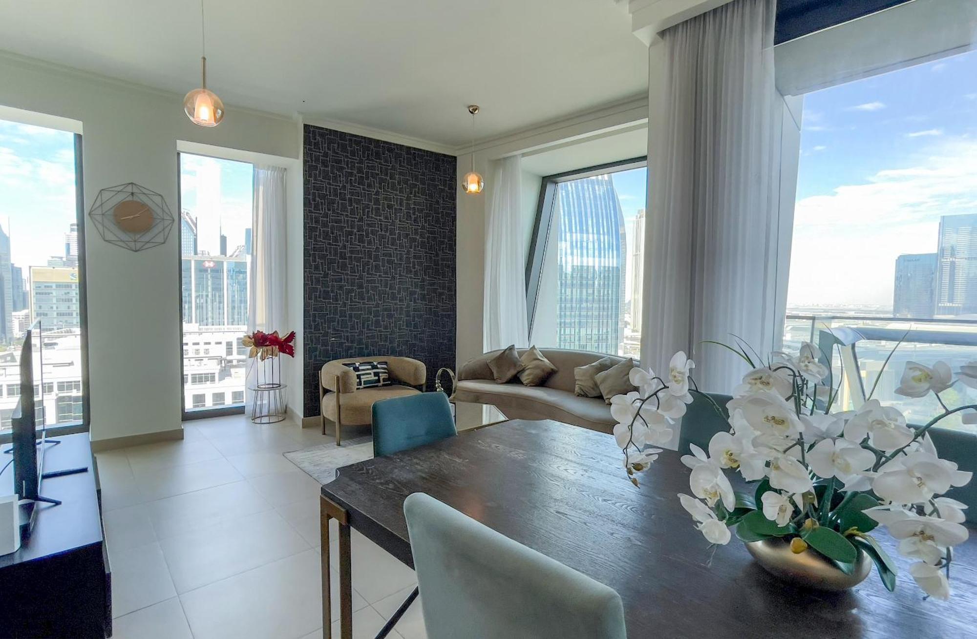 Elite Lux Homes - 3br Full Burj Khalifa Fountain Views In Downtown Appartement