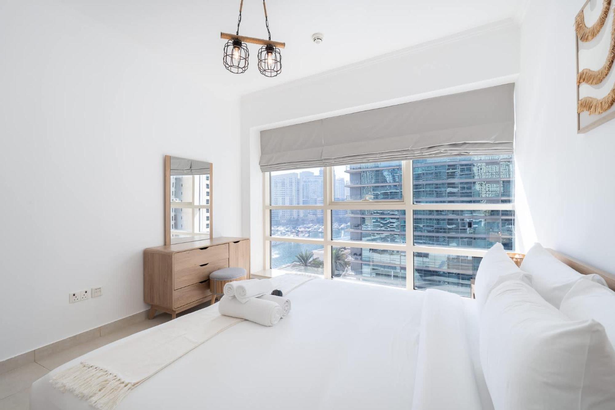 Elegant 1-bedroom For 4 In Marina Dubaï