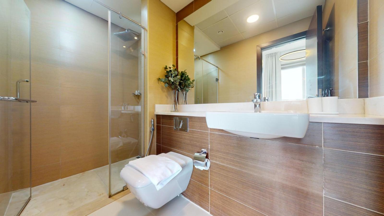 Sparkle Tower - Chic Three Bed With Marina View Dubái