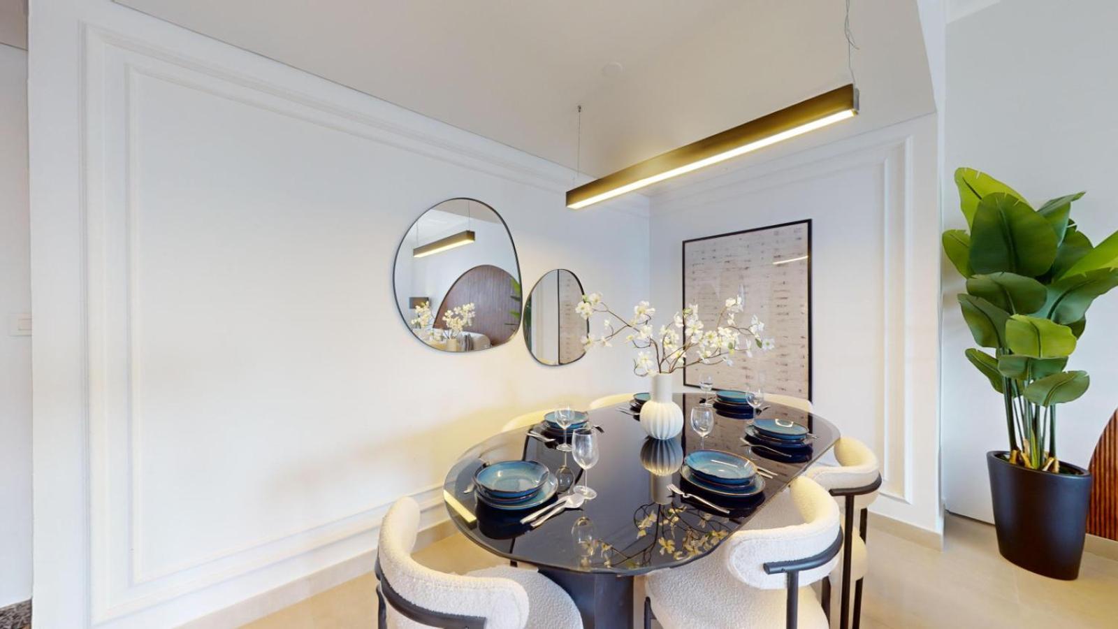 Sparkle Tower - Chic Three Bed With Marina View Dubái
