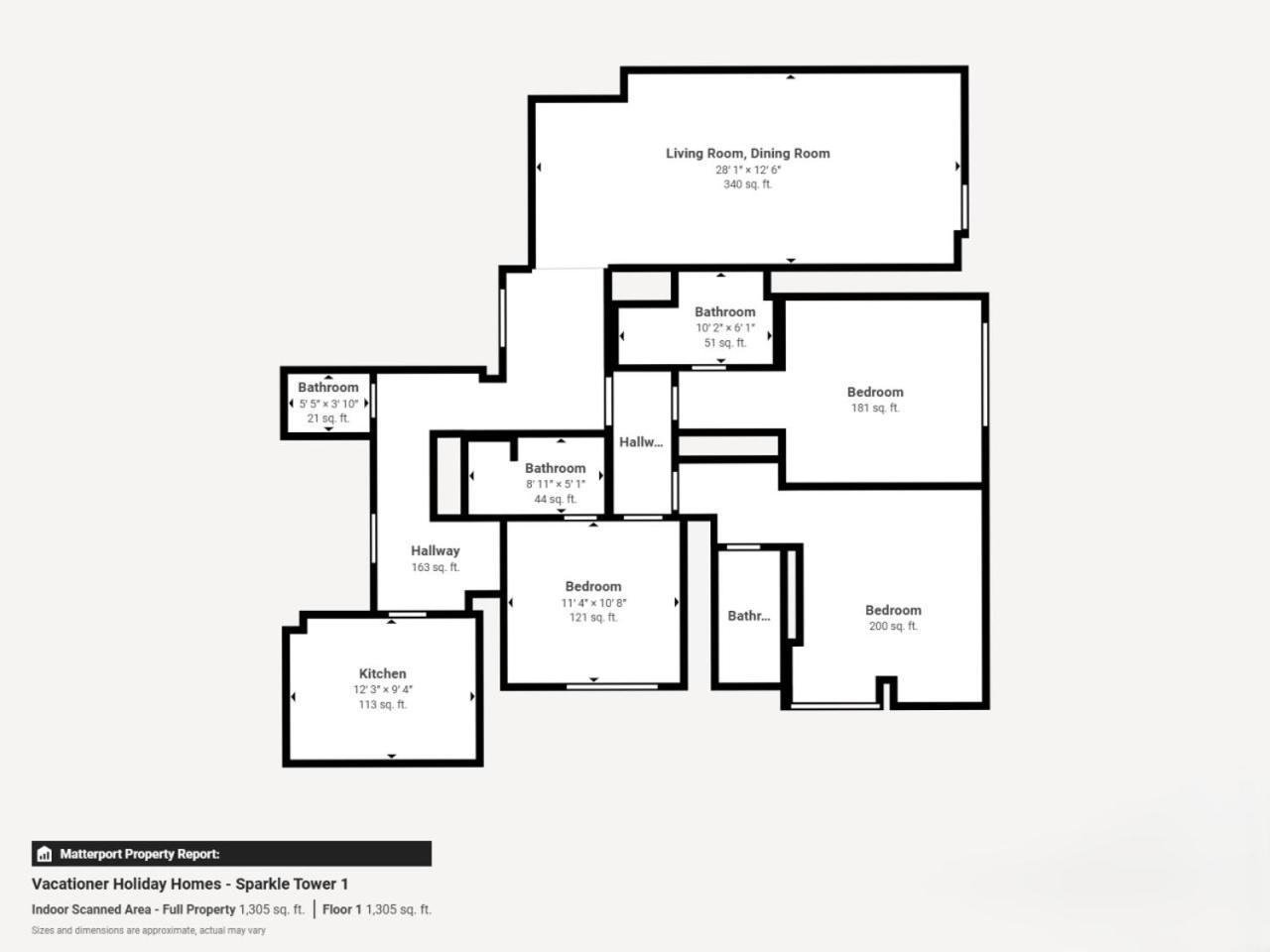 Apartamento Sparkle Tower - Chic Three Bed With Marina View *